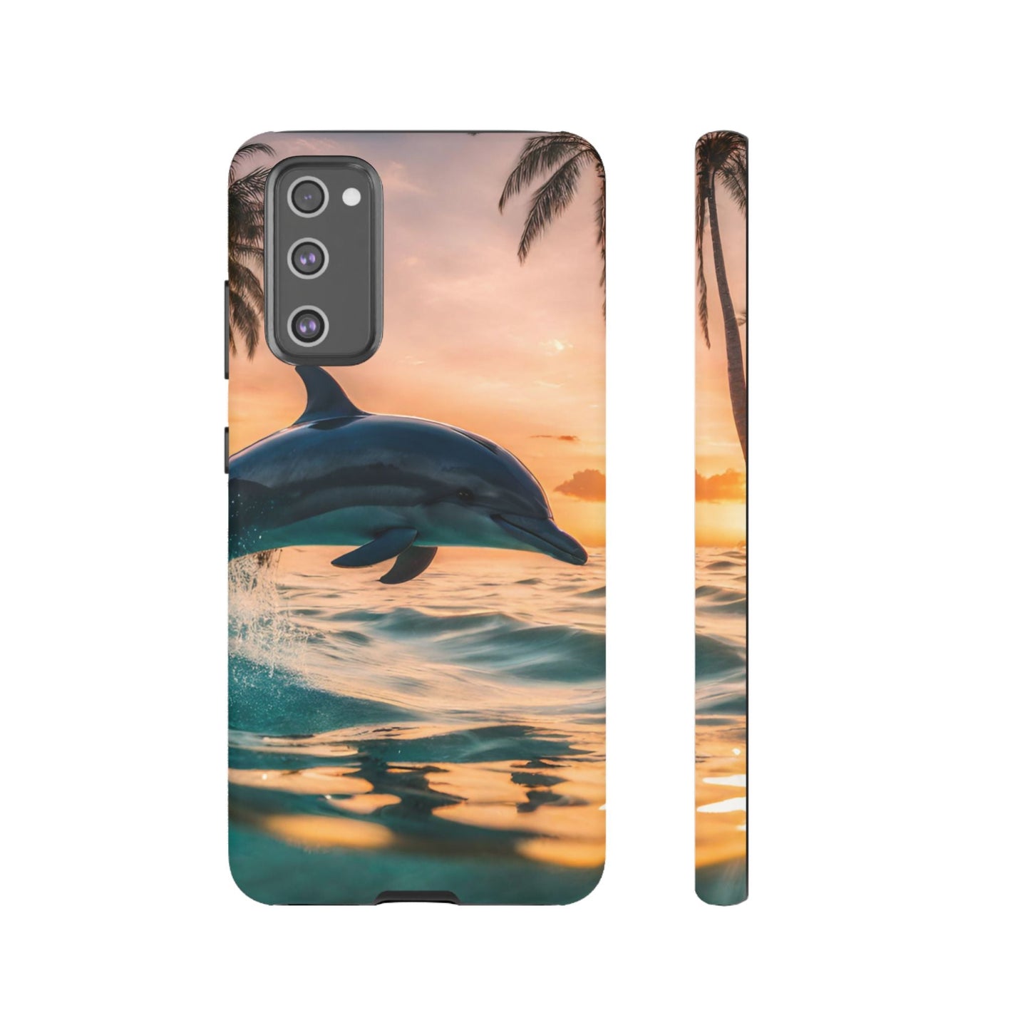 Tropical Sunset Dolphin - Samsung Galaxy Case - BOGO Cases