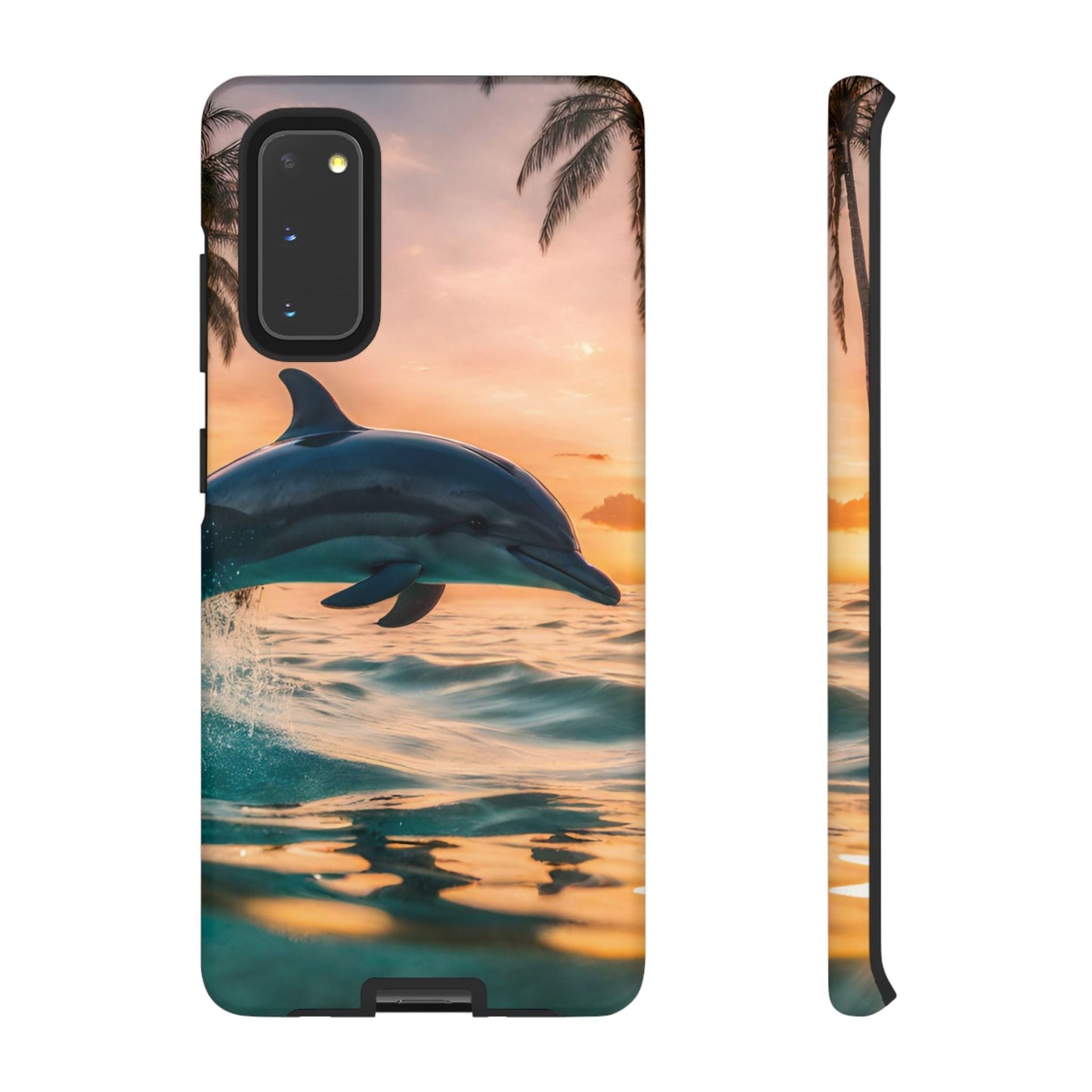 Tropical Sunset Dolphin - Samsung Galaxy Case - BOGO Cases
