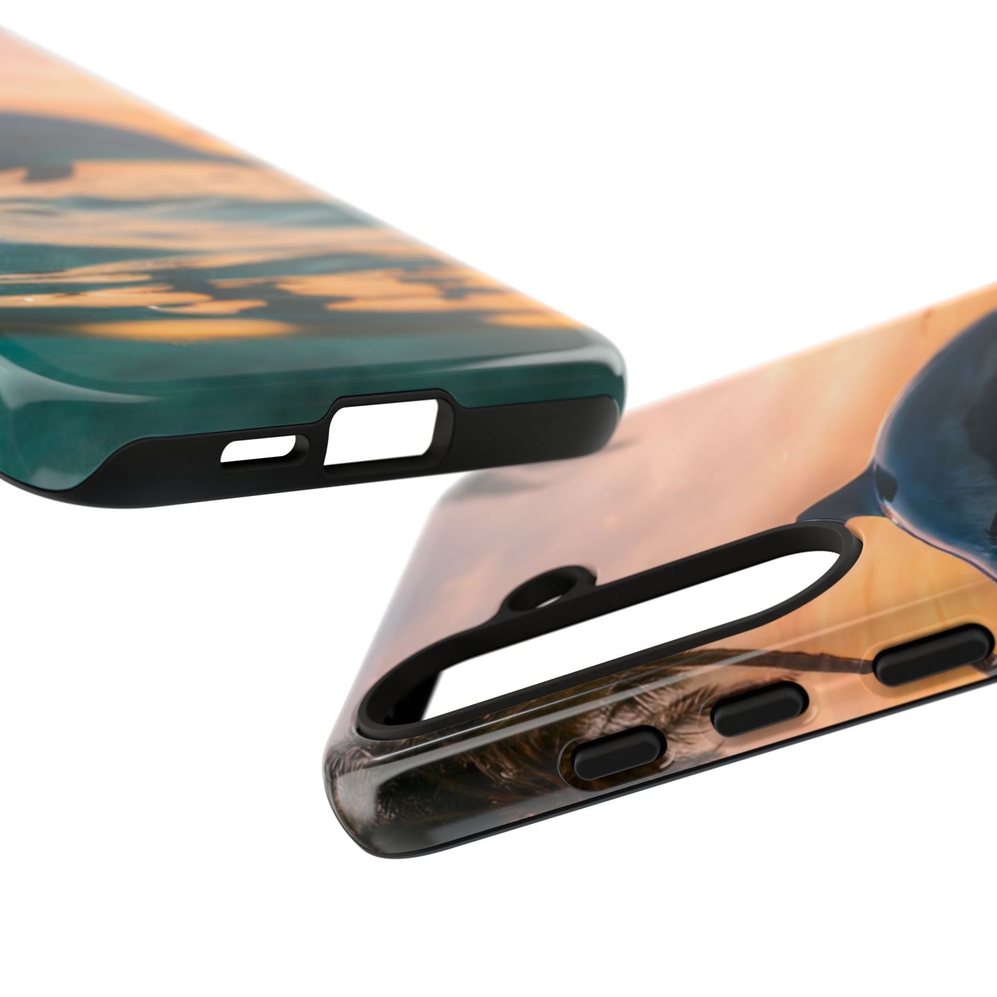 Tropical Sunset Dolphin - Samsung Galaxy Case - BOGO Cases
