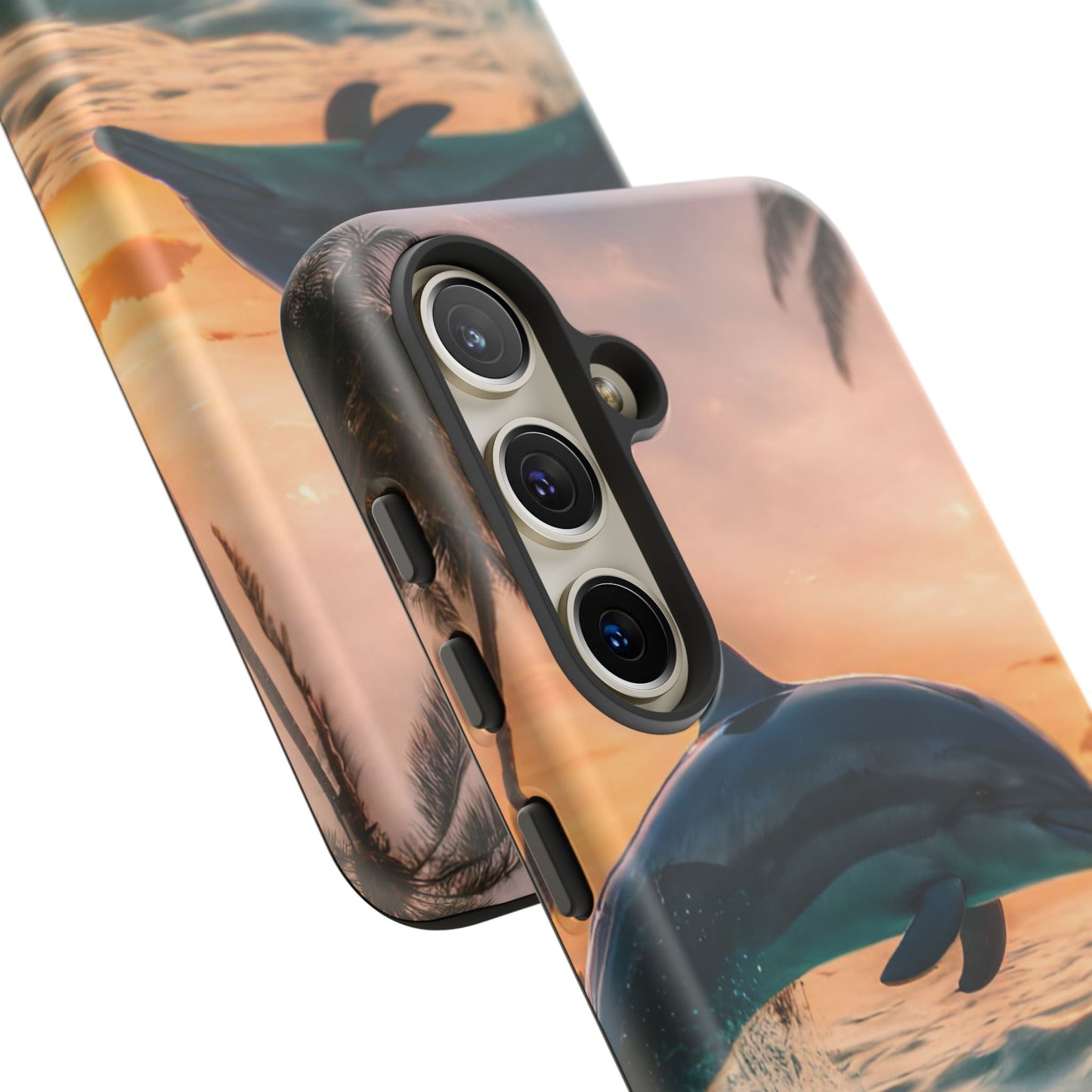 Tropical Sunset Dolphin - Samsung Galaxy Case - BOGO Cases