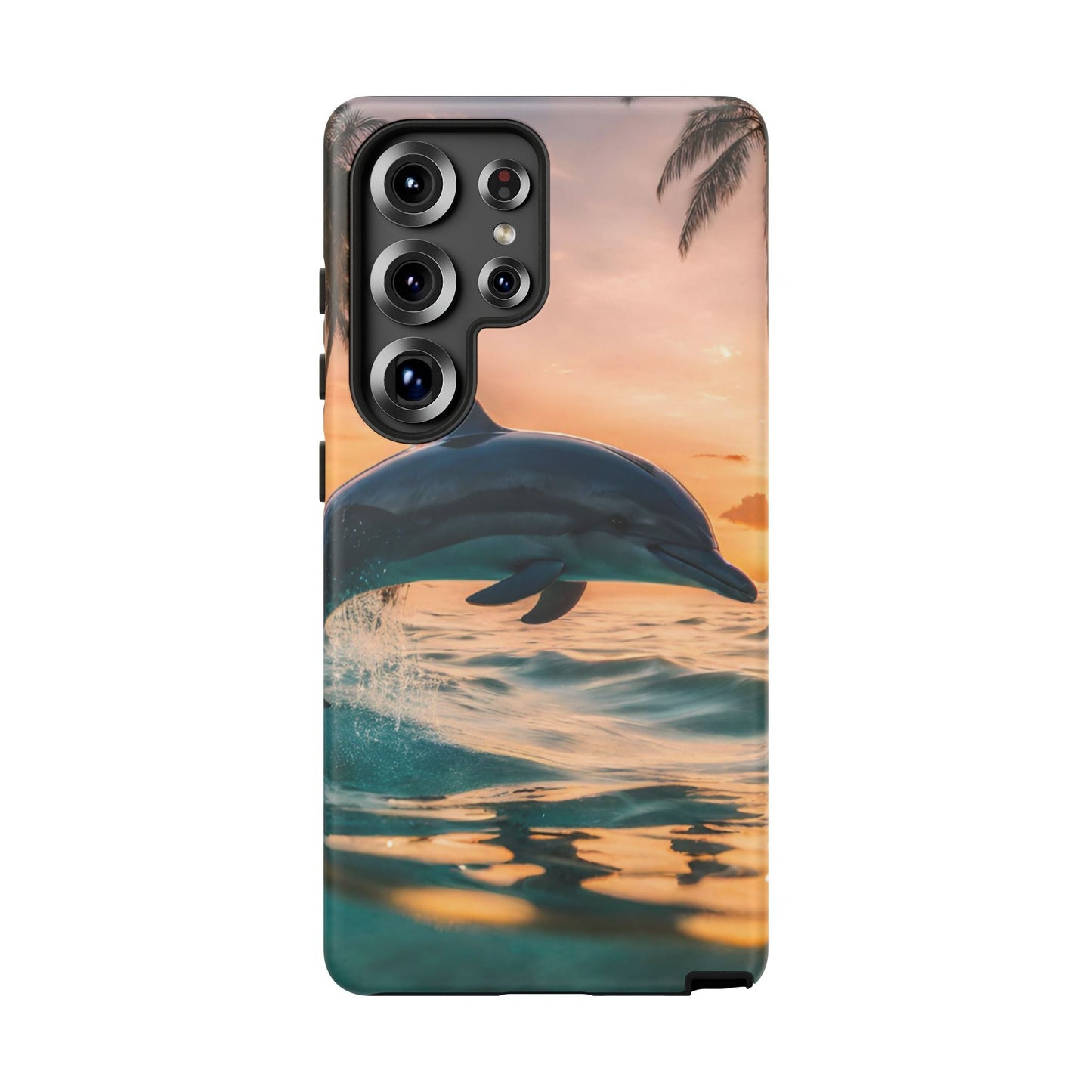 Tropical Sunset Dolphin - Samsung Galaxy Case - BOGO Cases