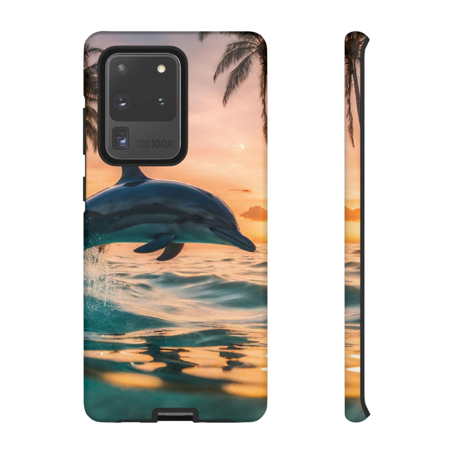 Tropical Sunset Dolphin - Samsung Galaxy Case - BOGO Cases