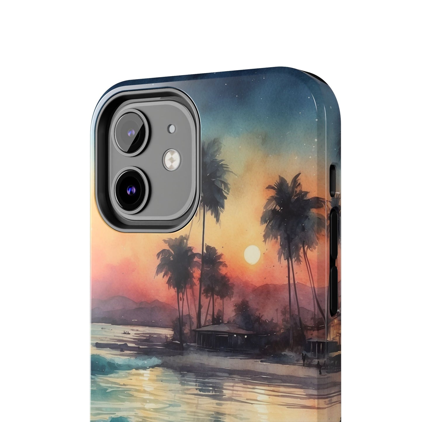 Tropical Sunset Waves - iPhone Series Case - BOGO Cases