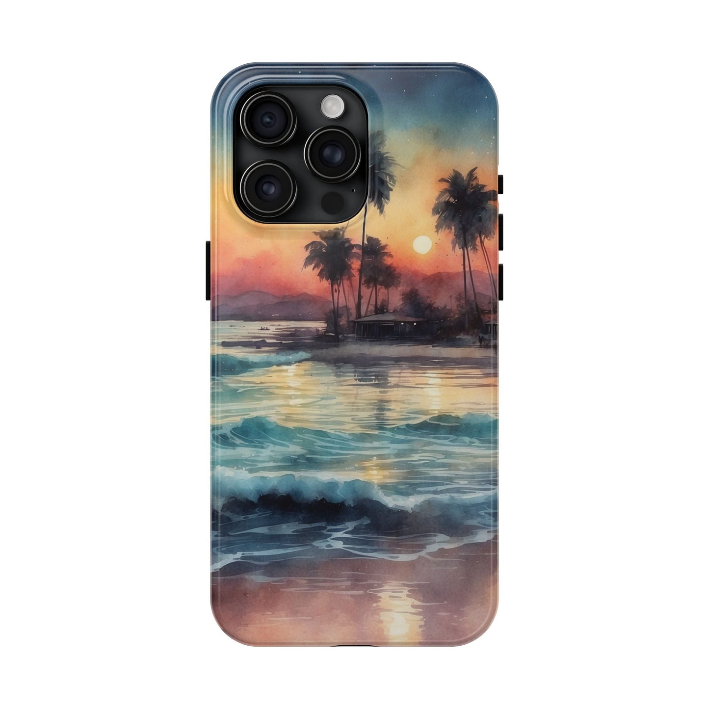 Tropical Sunset Waves - iPhone Series Case - BOGO Cases