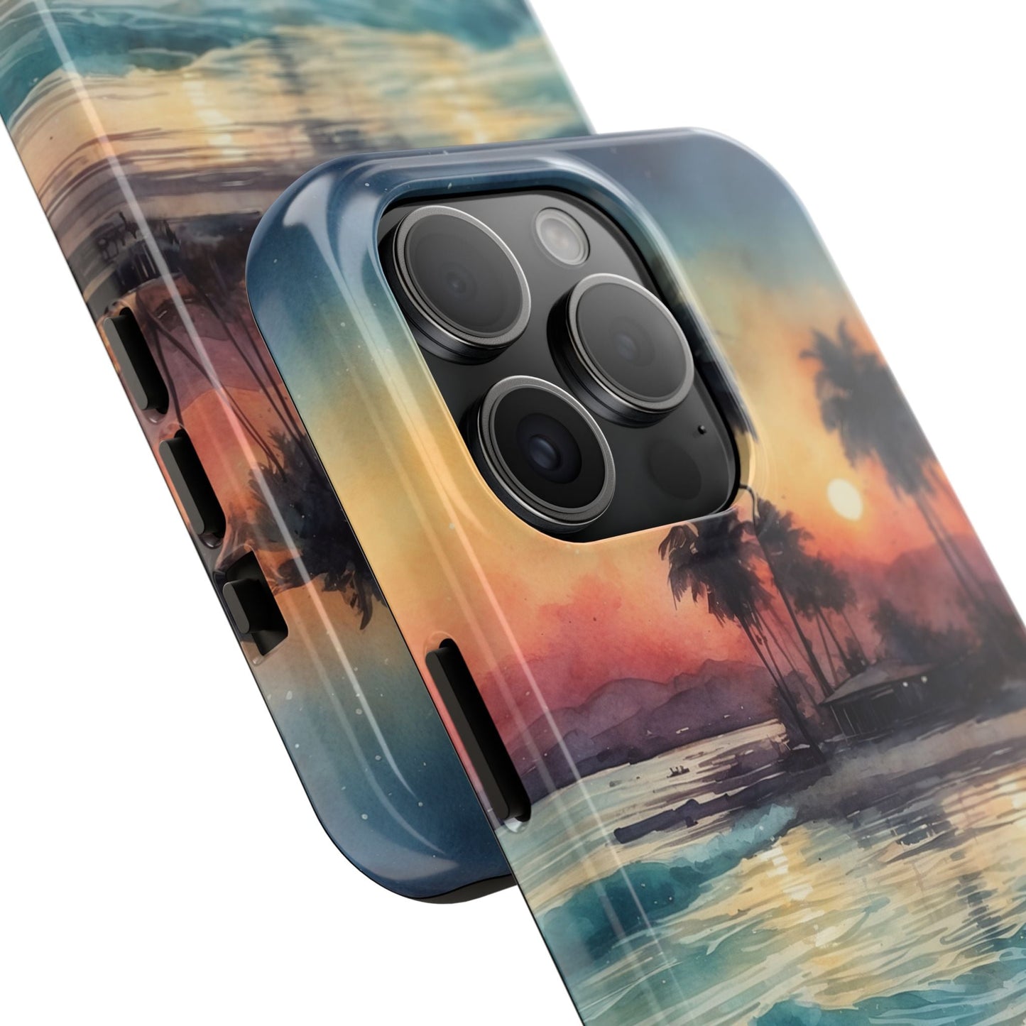 Tropical Sunset Waves - iPhone Series Case - BOGO Cases