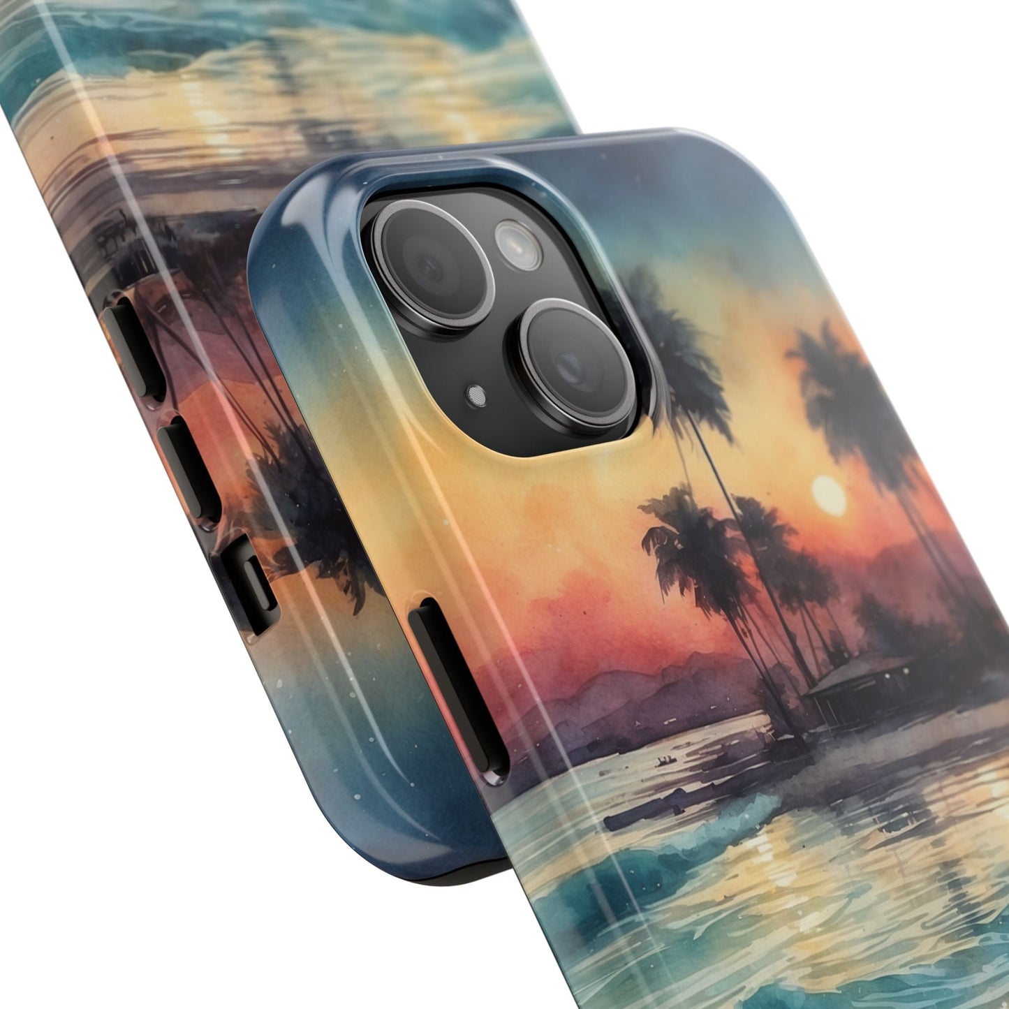 Tropical Sunset Waves - iPhone Series Case - BOGO Cases