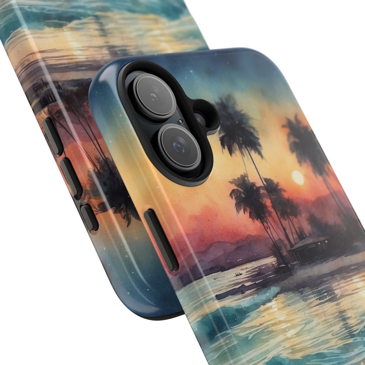 Tropical Sunset Waves - iPhone Series Case - BOGO Cases