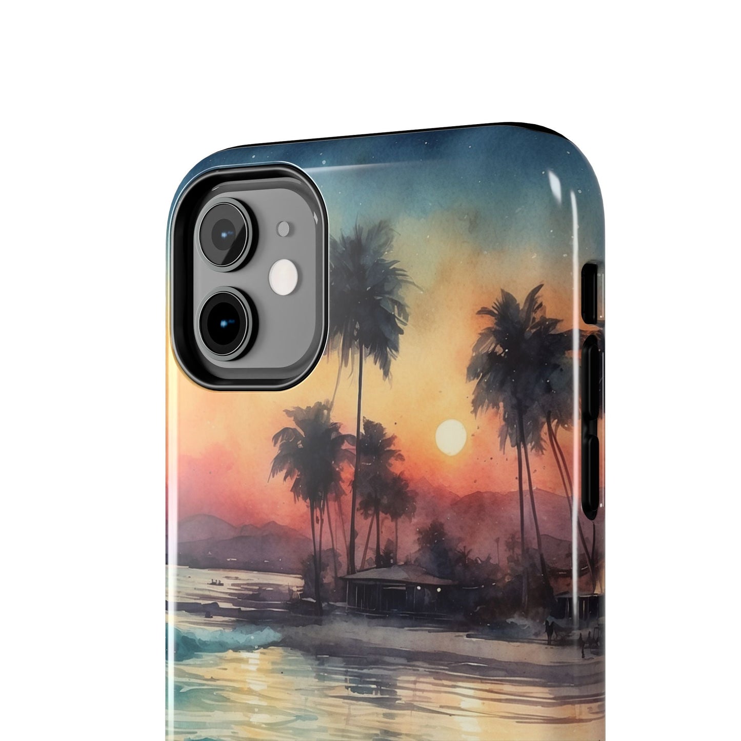 Tropical Sunset Waves - iPhone Series Case - BOGO Cases