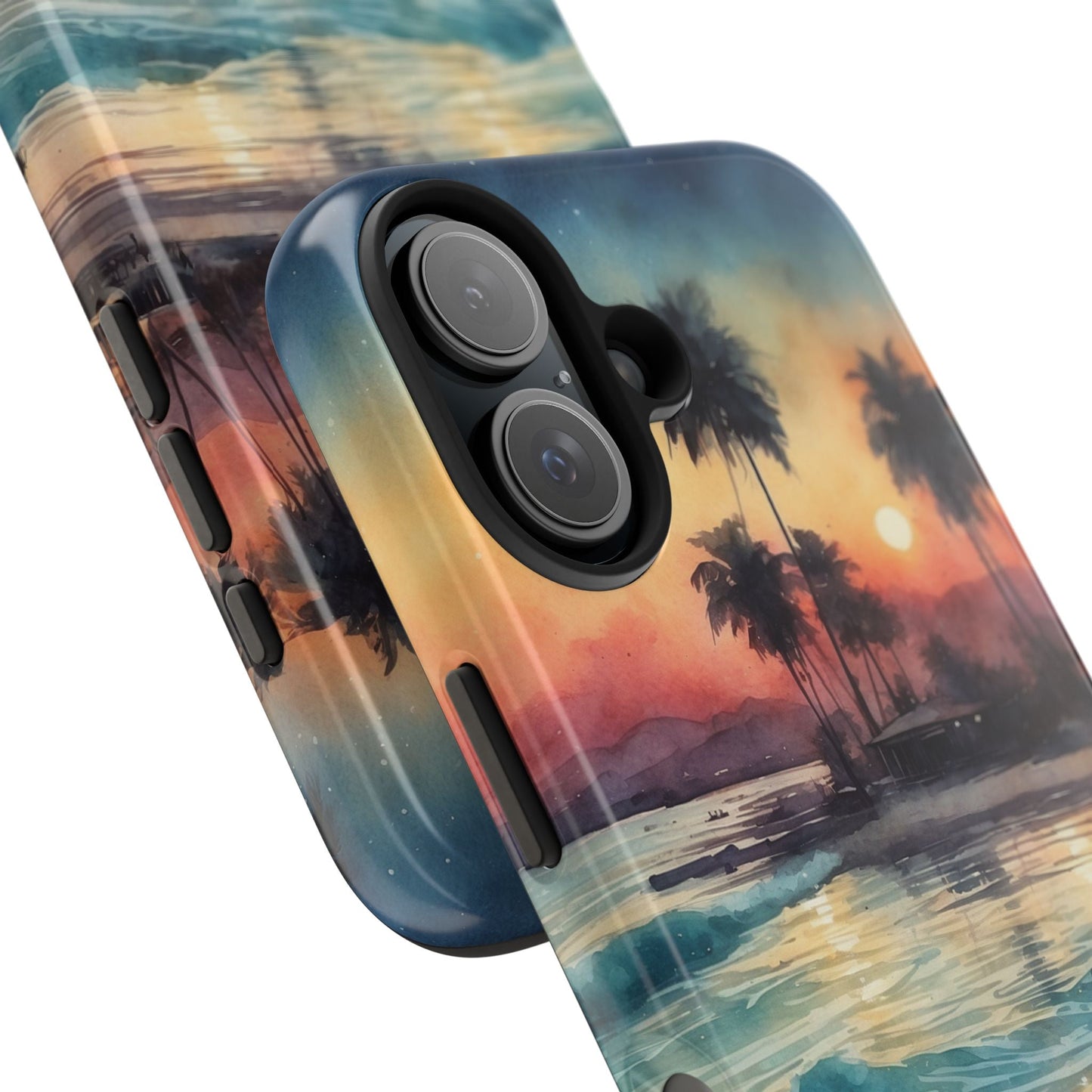 Tropical Sunset Waves - iPhone Series Case - BOGO Cases