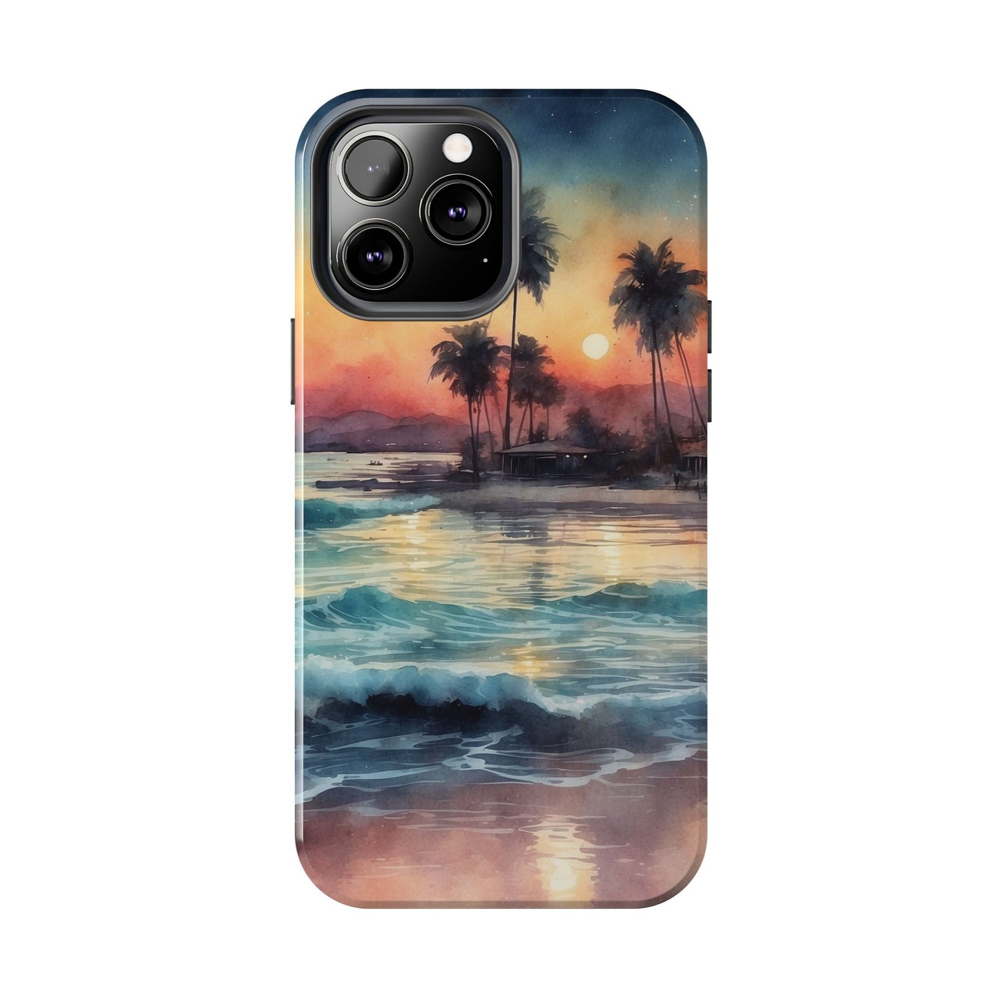 Tropical Sunset Waves - iPhone Series Case - BOGO Cases