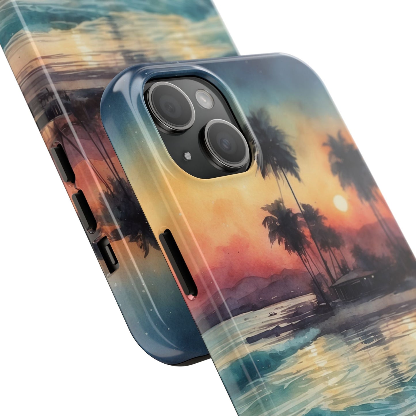 Tropical Sunset Waves - iPhone Series Case - BOGO Cases