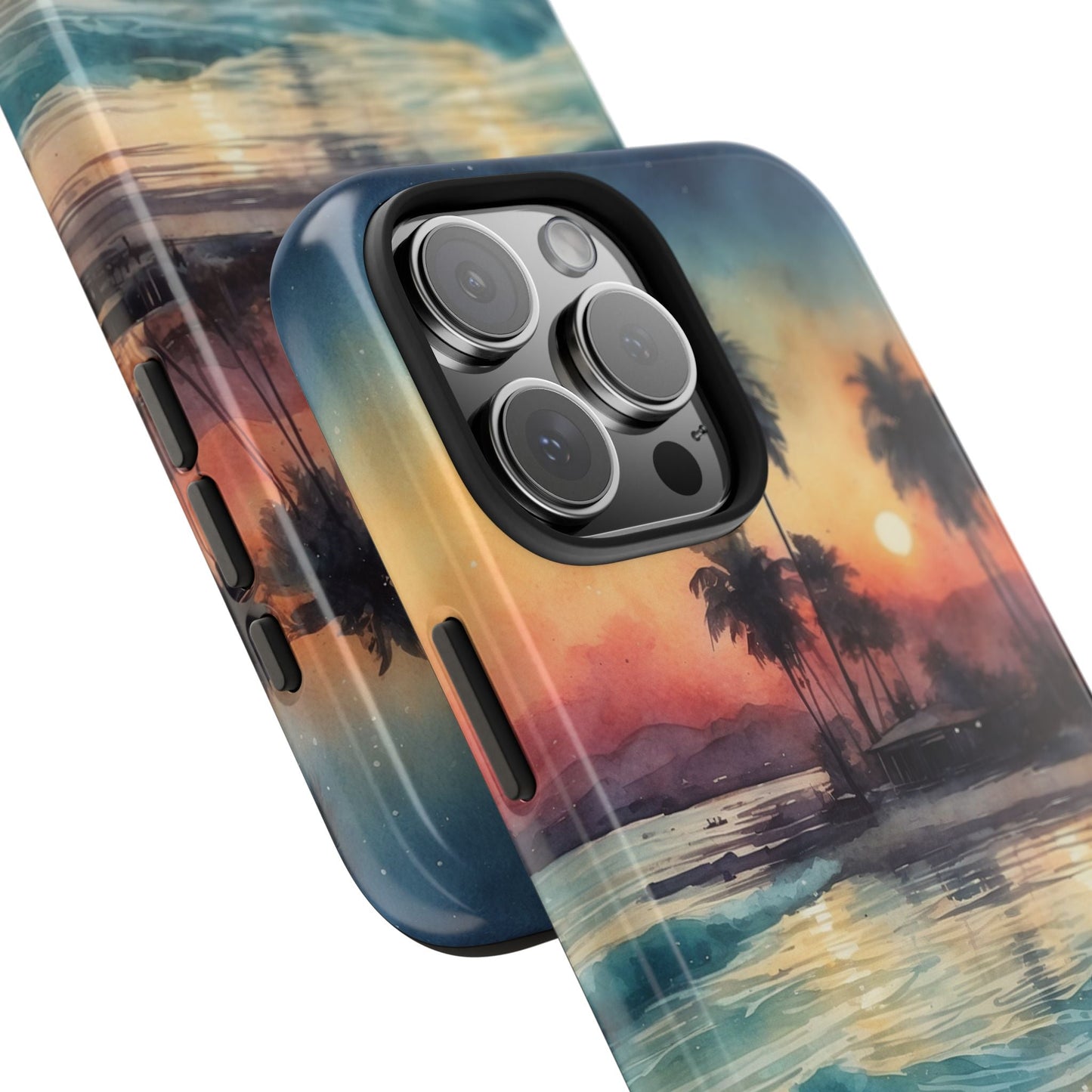 Tropical Sunset Waves - iPhone Series Case - BOGO Cases