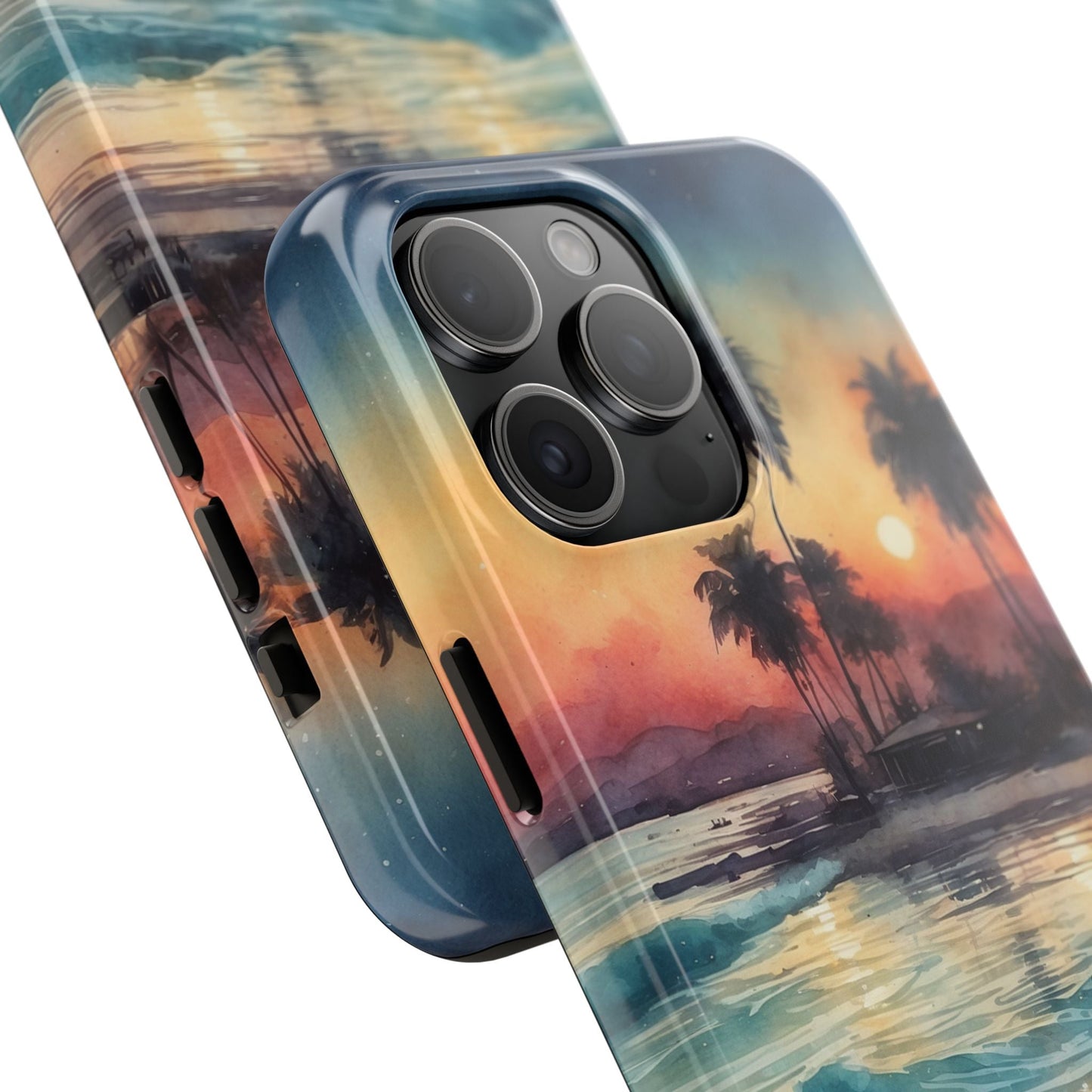 Tropical Sunset Waves - iPhone Series Case - BOGO Cases
