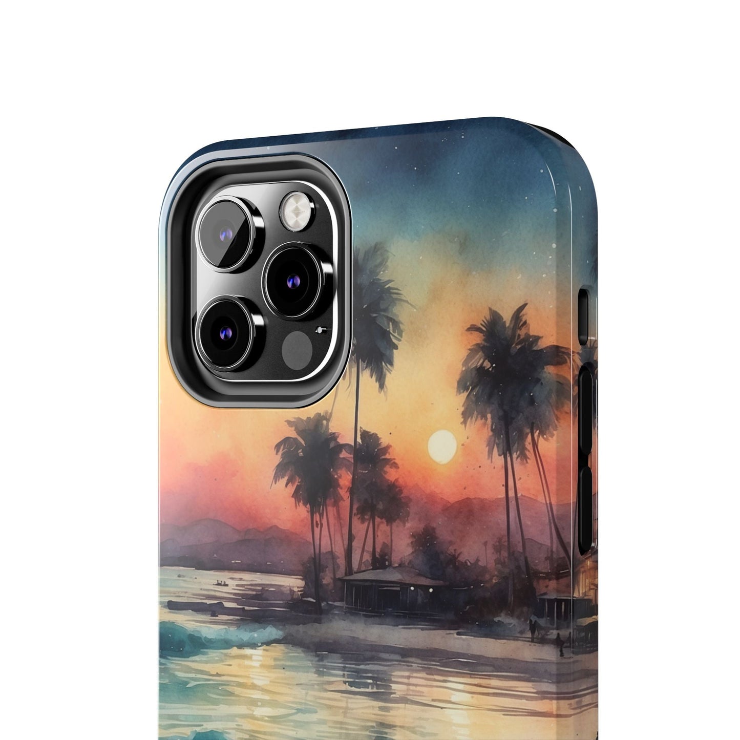 Tropical Sunset Waves - iPhone Series Case - BOGO Cases