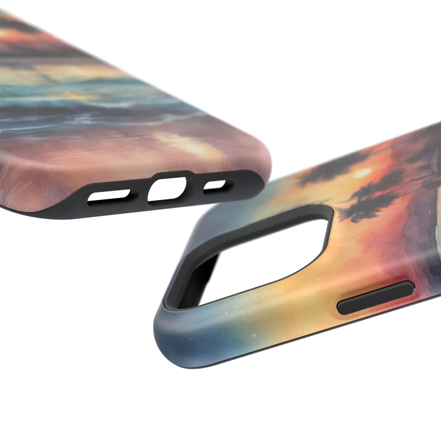 Tropical Sunset Waves - MagSafe iPhone Case - BOGO Cases