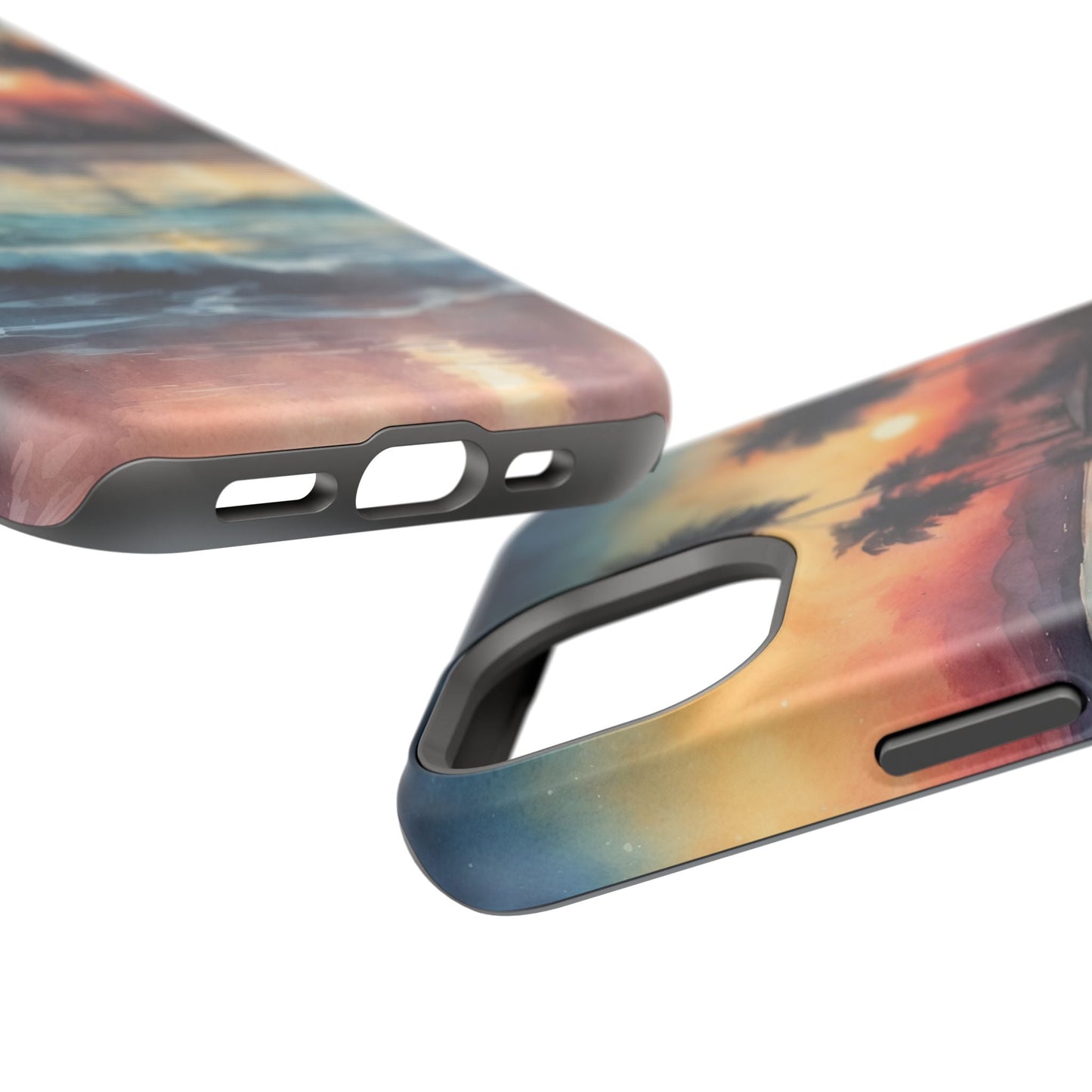 Tropical Sunset Waves - MagSafe iPhone Case - BOGO Cases