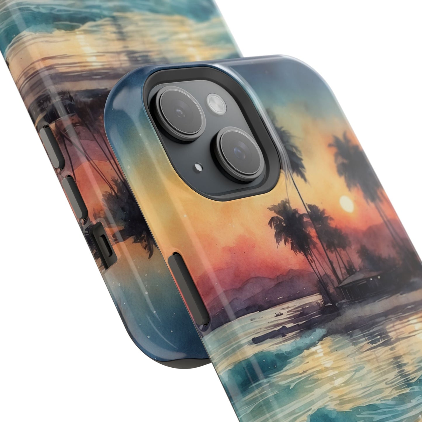 Tropical Sunset Waves - MagSafe iPhone Case - BOGO Cases