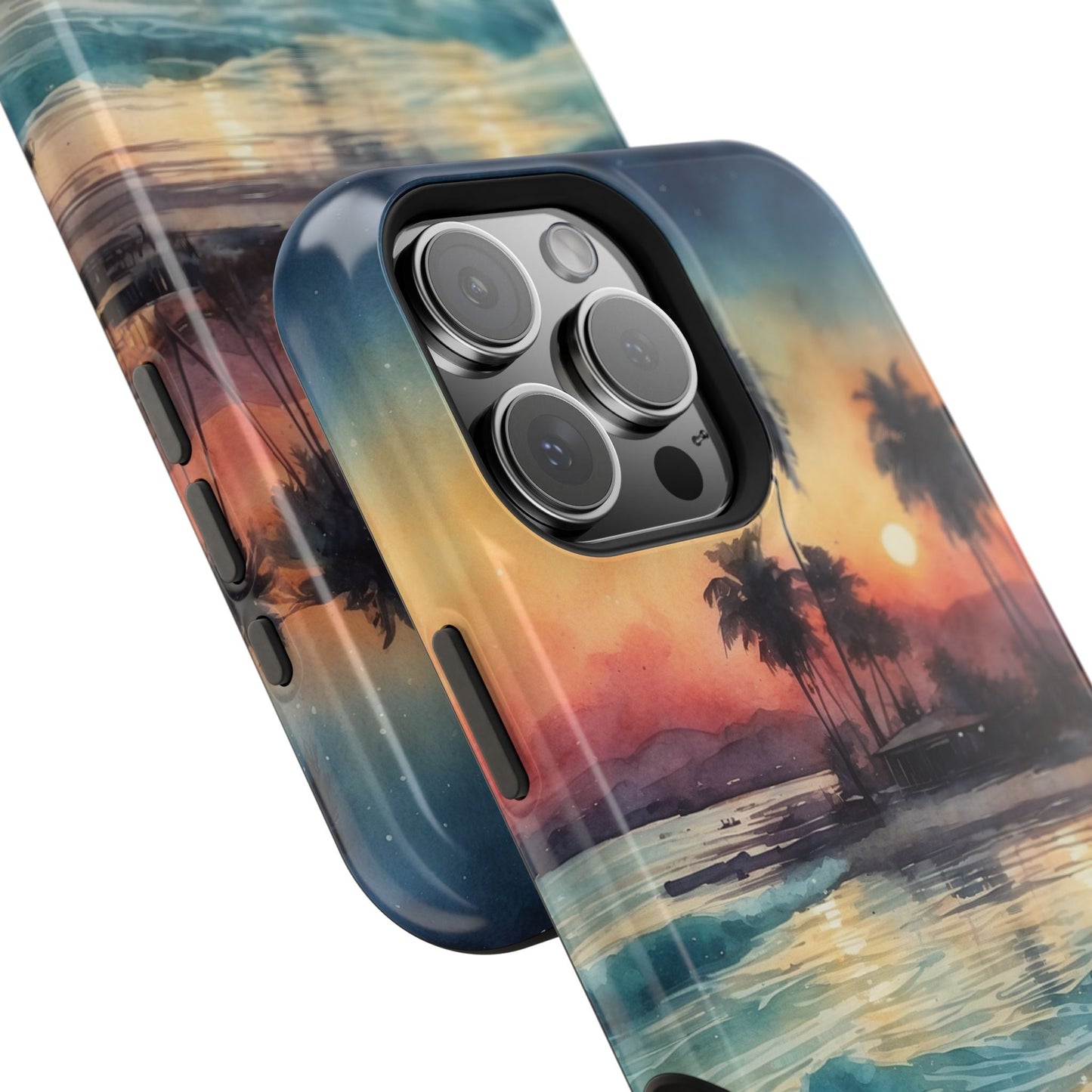 Tropical Sunset Waves - MagSafe iPhone Case - BOGO Cases