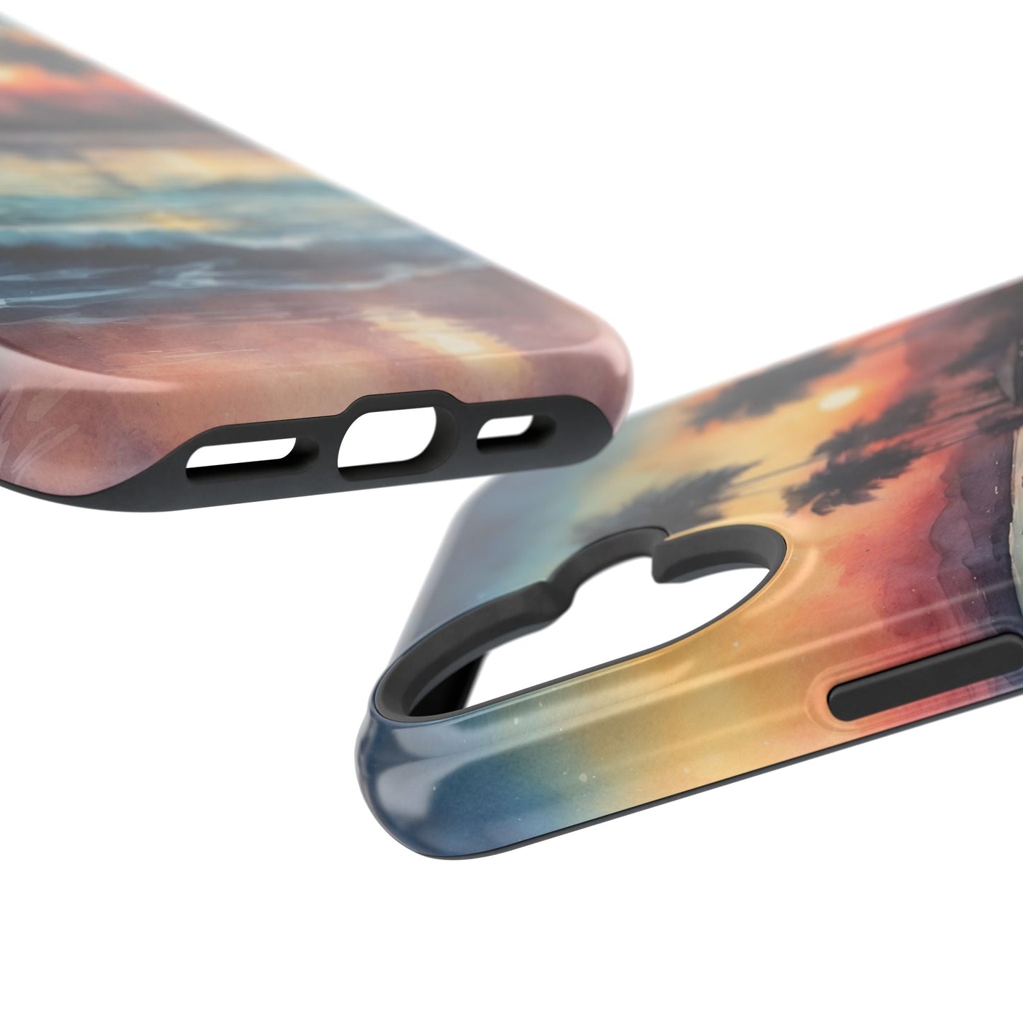 Tropical Sunset Waves - MagSafe iPhone Case - BOGO Cases