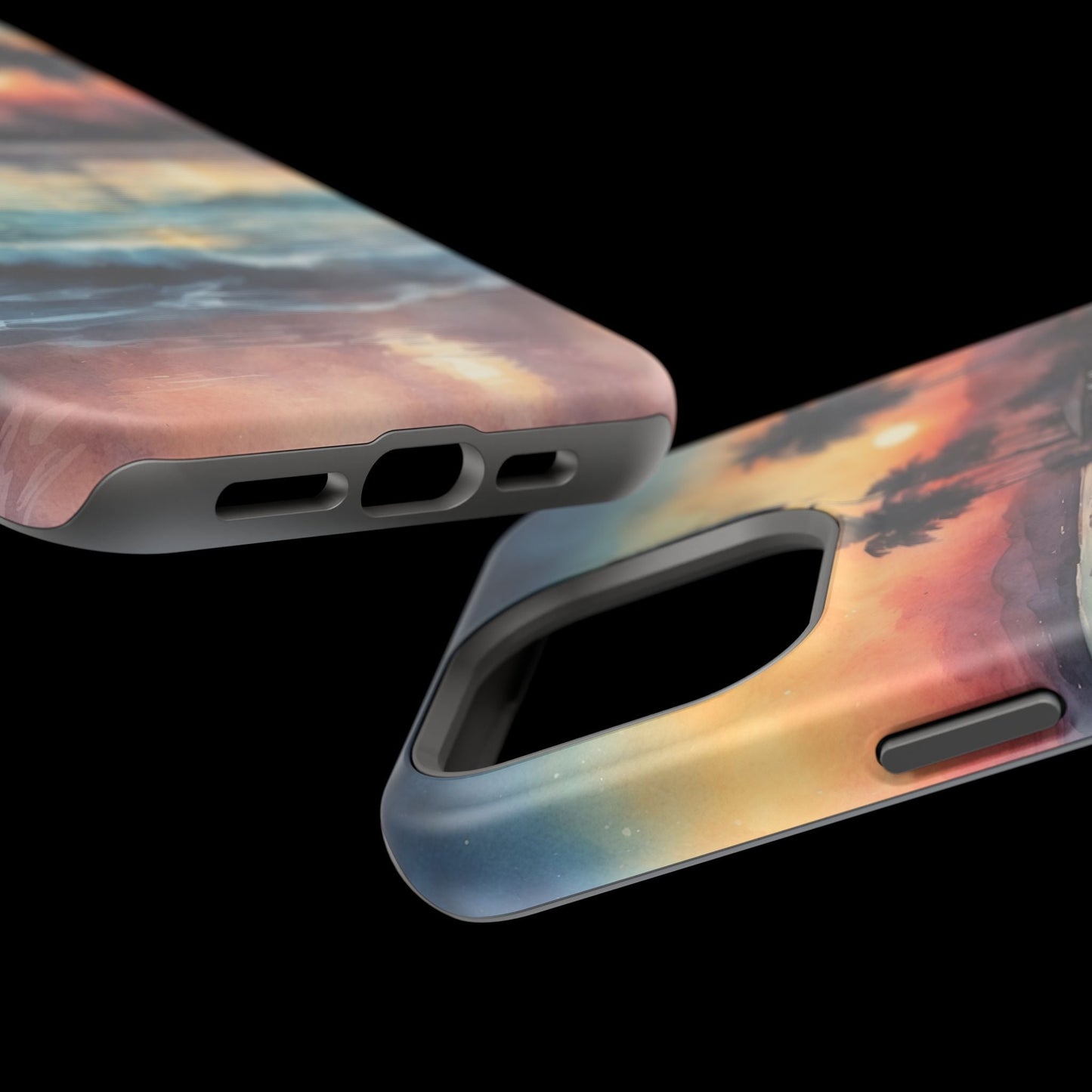 Tropical Sunset Waves - MagSafe iPhone Case - BOGO Cases