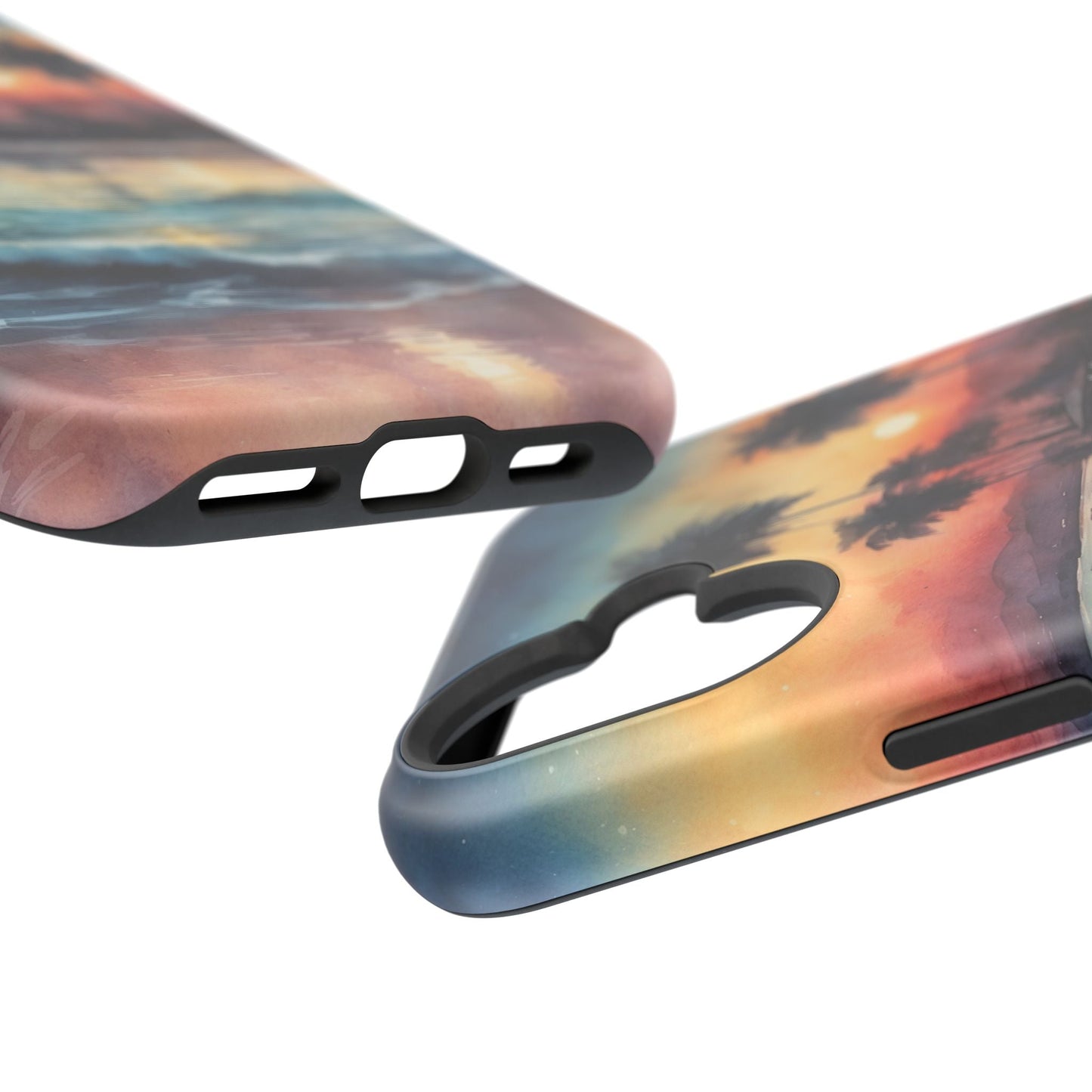 Tropical Sunset Waves - MagSafe iPhone Case - BOGO Cases