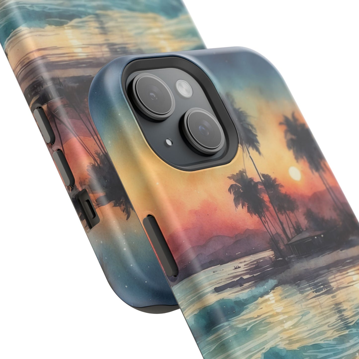 Tropical Sunset Waves - MagSafe iPhone Case - BOGO Cases