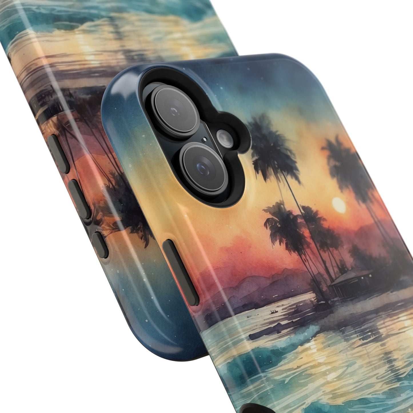 Tropical Sunset Waves - MagSafe iPhone Case - BOGO Cases