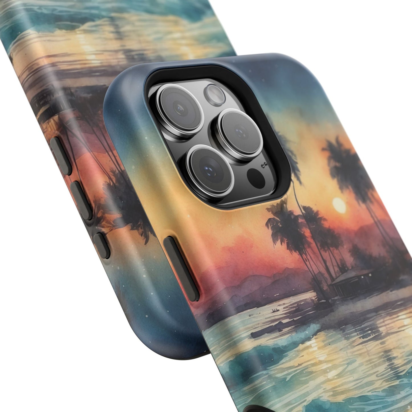 Tropical Sunset Waves - MagSafe iPhone Case - BOGO Cases