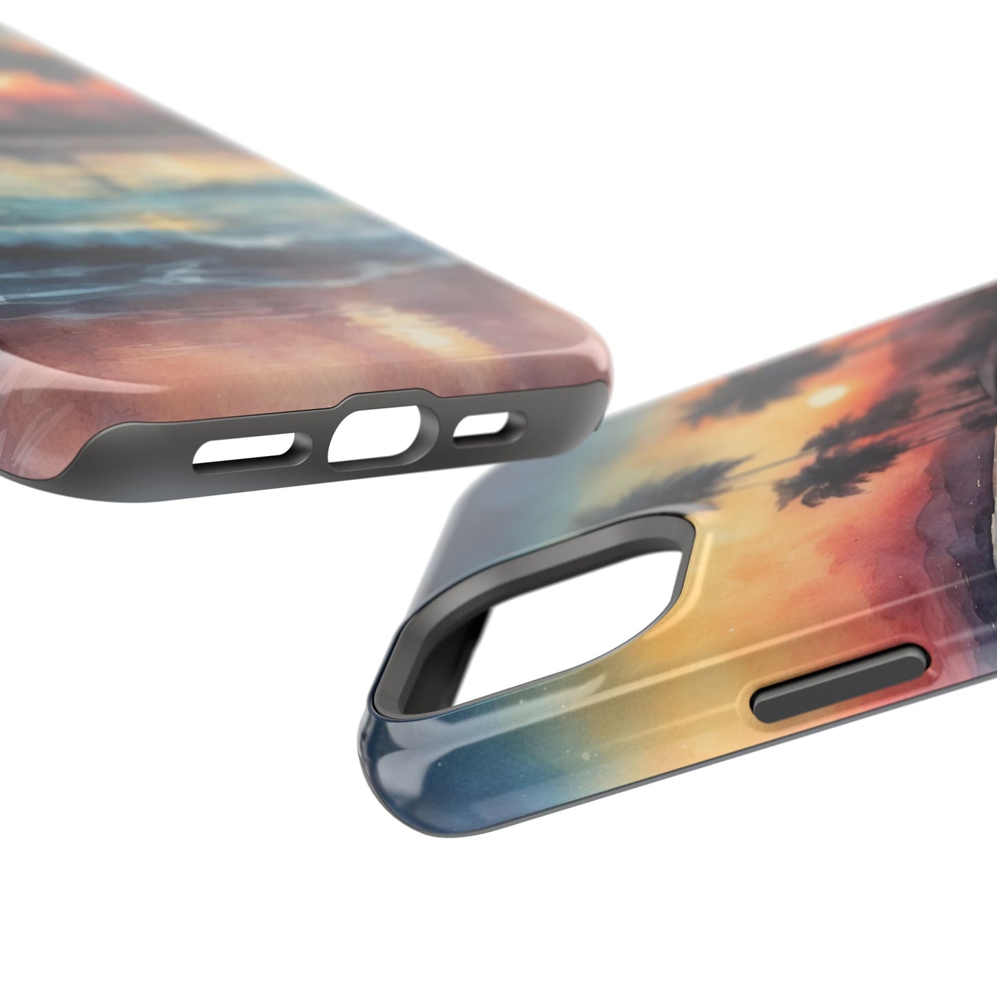 Tropical Sunset Waves - MagSafe iPhone Case - BOGO Cases
