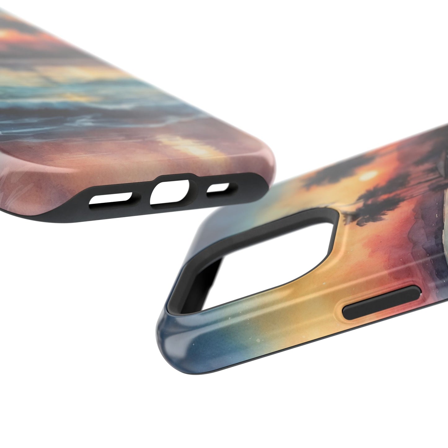 Tropical Sunset Waves - MagSafe iPhone Case - BOGO Cases