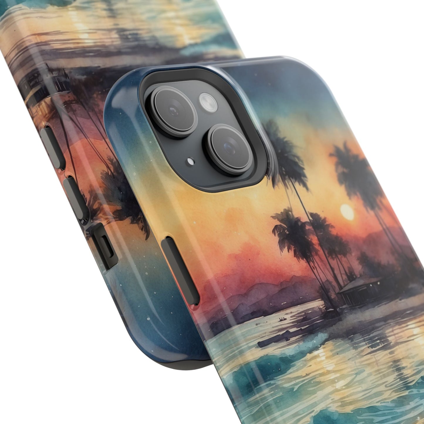 Tropical Sunset Waves - MagSafe iPhone Case - BOGO Cases