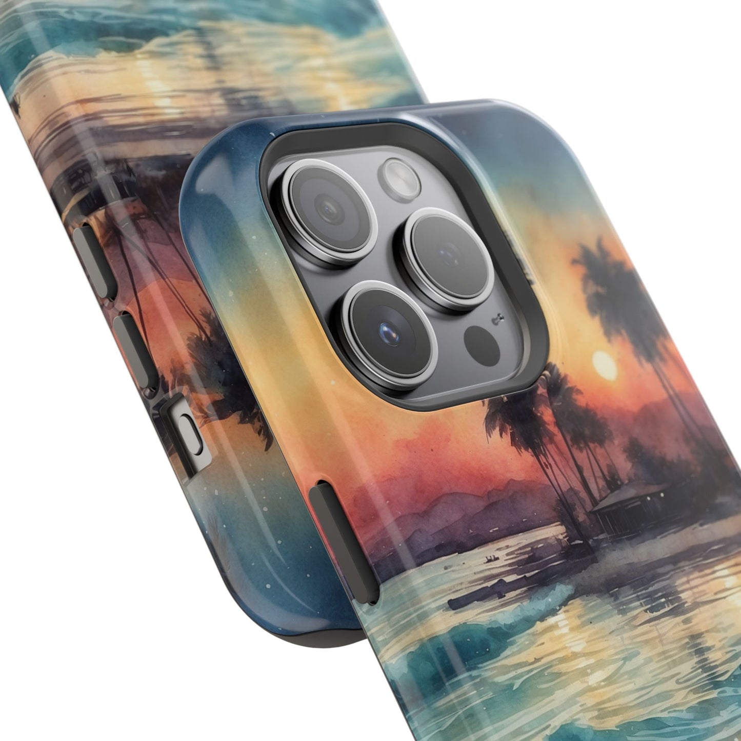 Tropical Sunset Waves - MagSafe iPhone Case - BOGO Cases