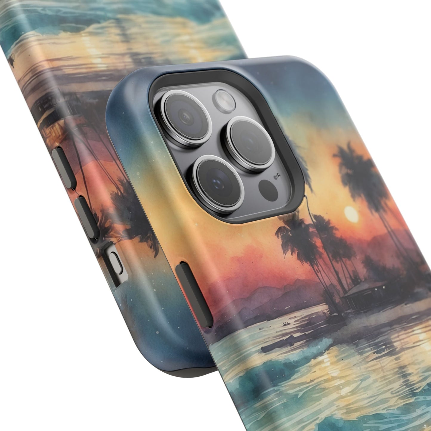 Tropical Sunset Waves - MagSafe iPhone Case - BOGO Cases