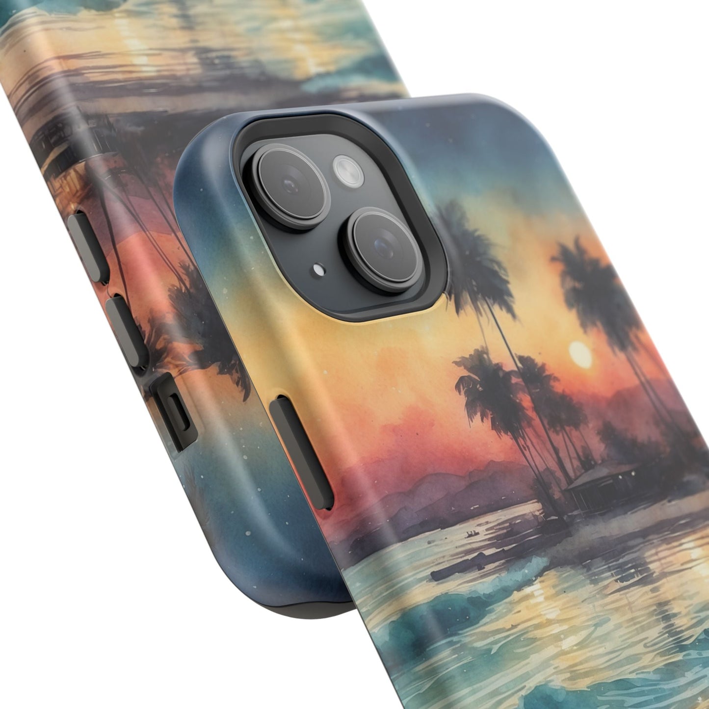 Tropical Sunset Waves - MagSafe iPhone Case - BOGO Cases