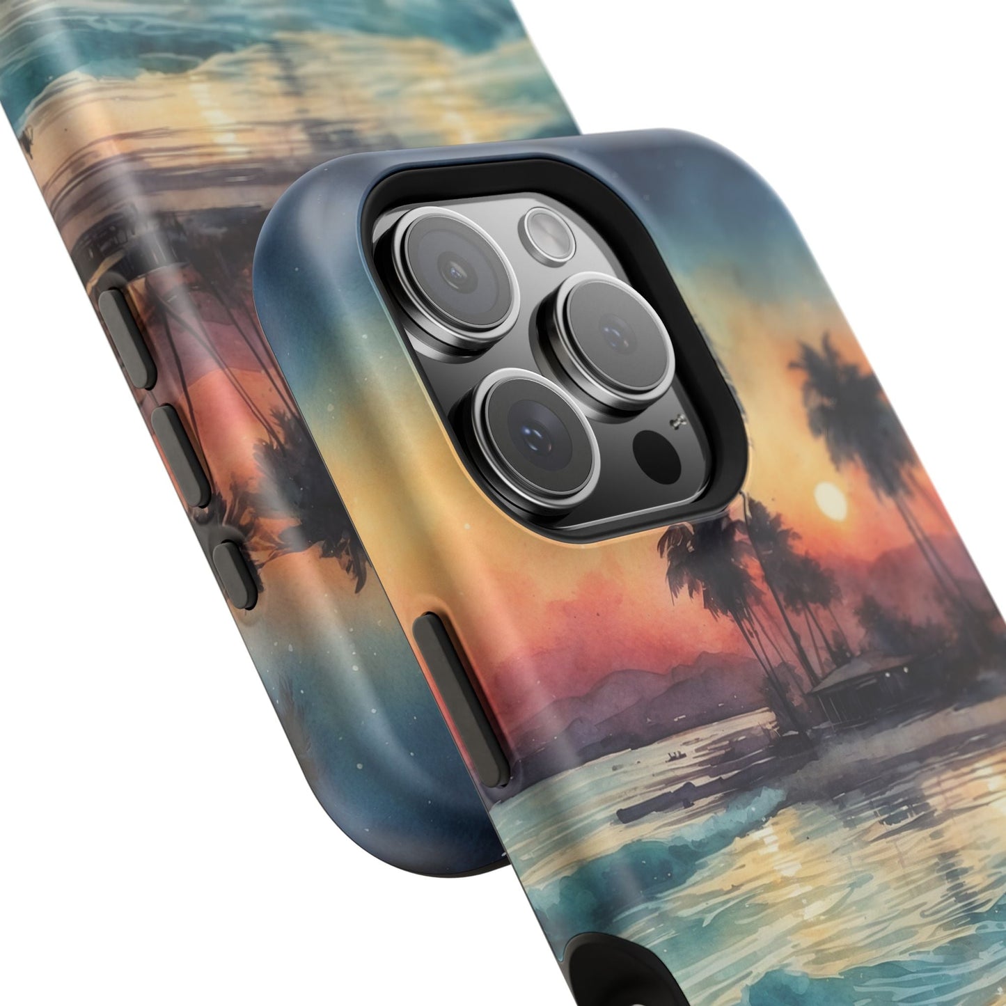 Tropical Sunset Waves - MagSafe iPhone Case - BOGO Cases