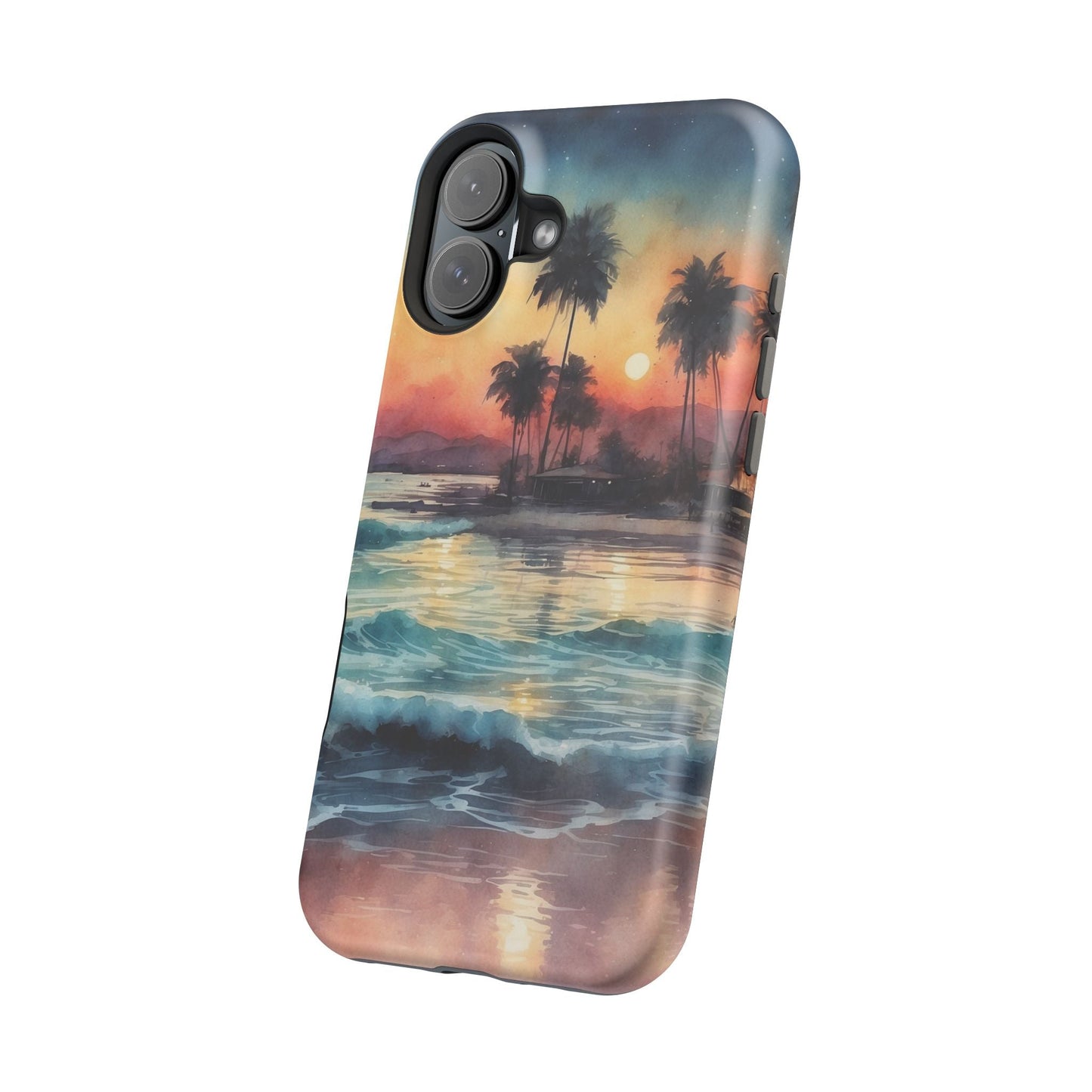 Tropical Sunset Waves - MagSafe iPhone Case - BOGO Cases