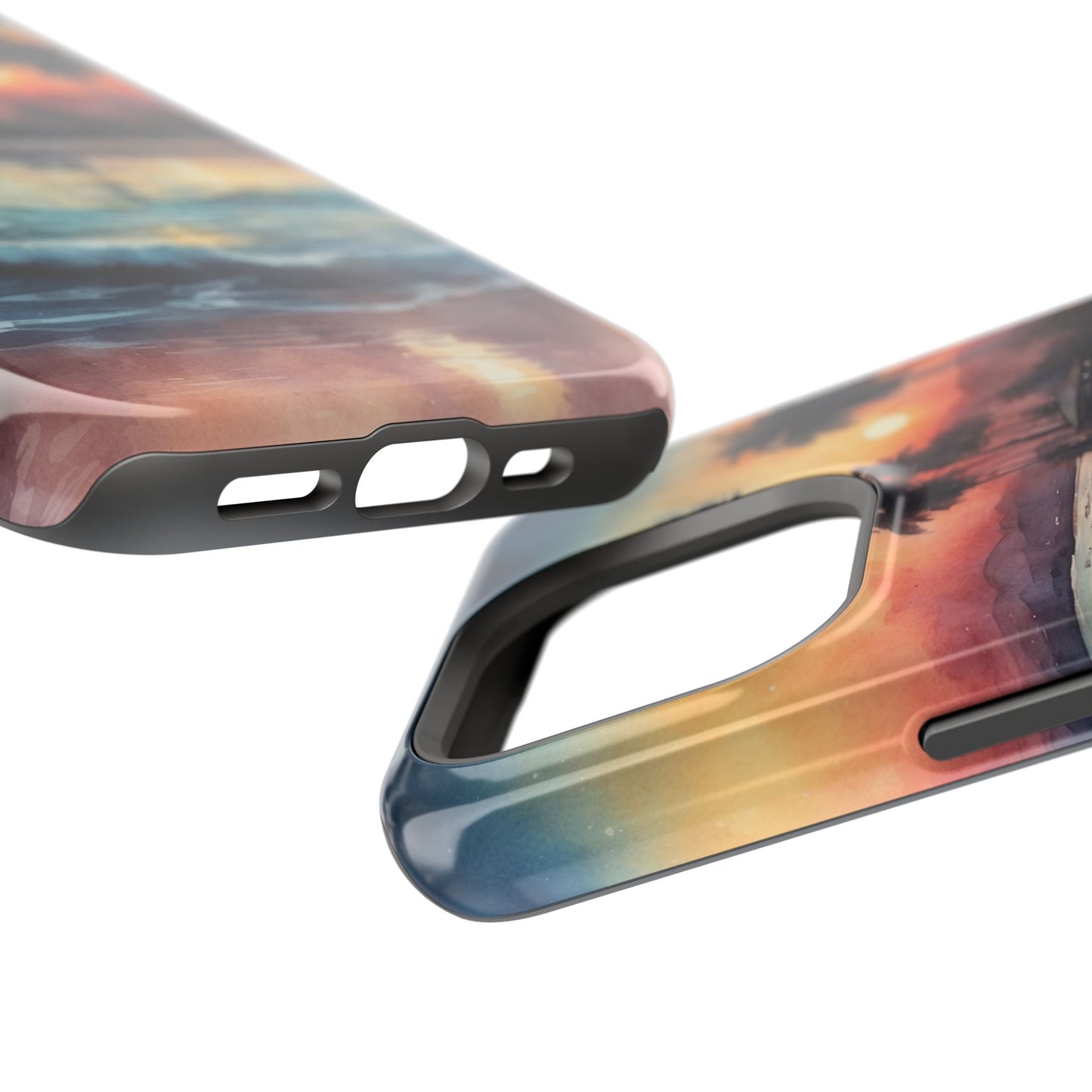 Tropical Sunset Waves - MagSafe iPhone Case - BOGO Cases