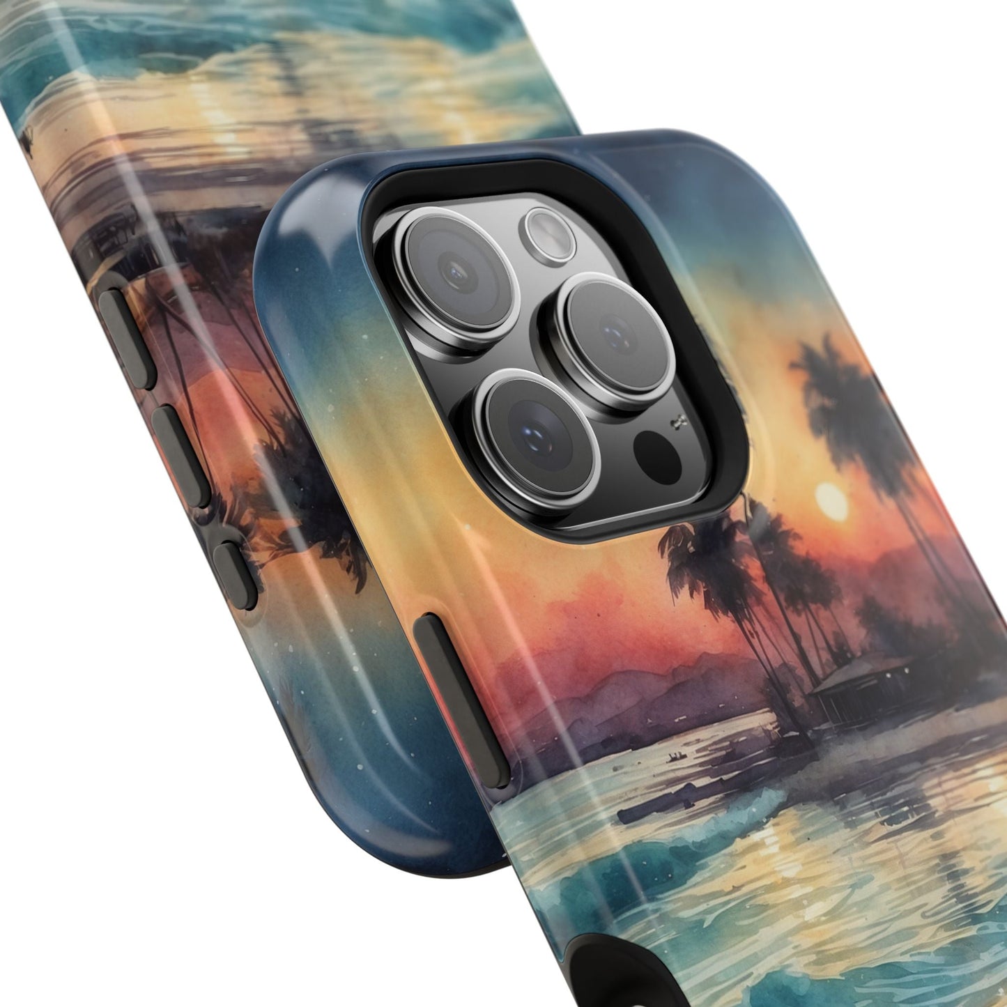 Tropical Sunset Waves - MagSafe iPhone Case - BOGO Cases