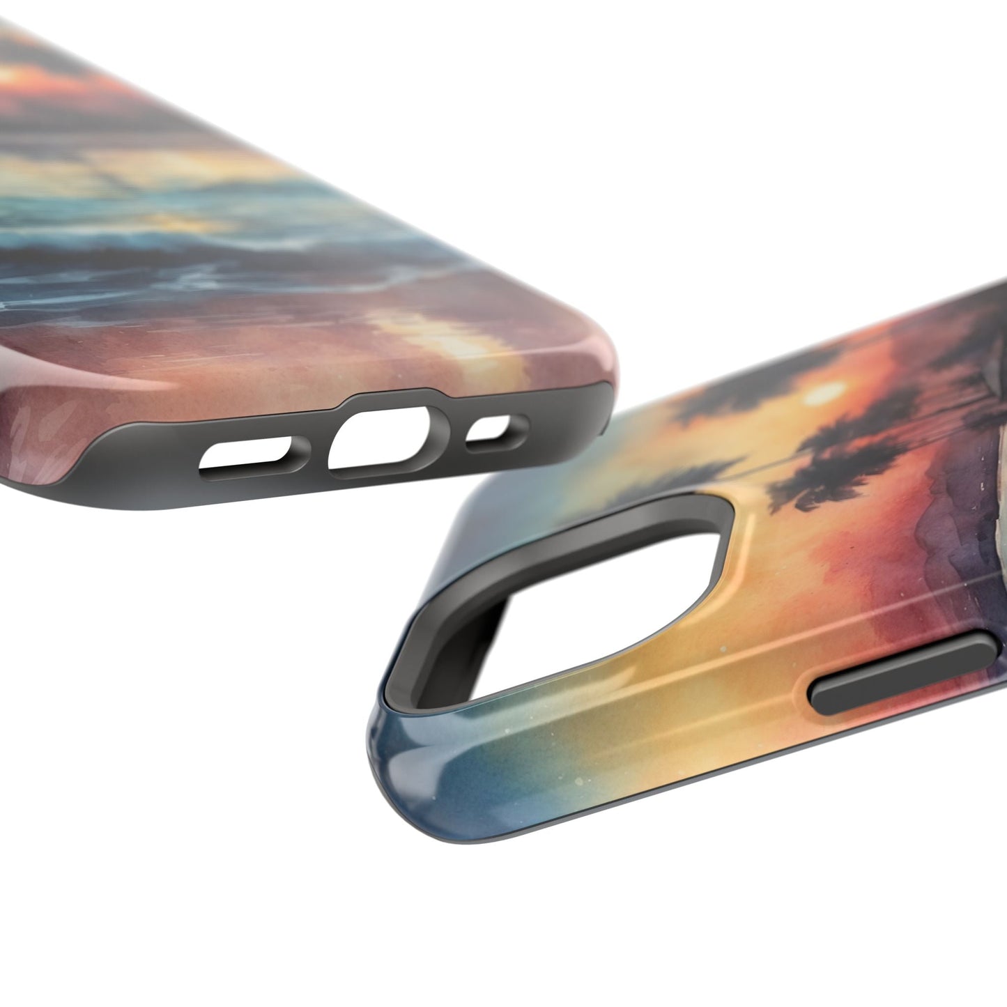 Tropical Sunset Waves - MagSafe iPhone Case - BOGO Cases