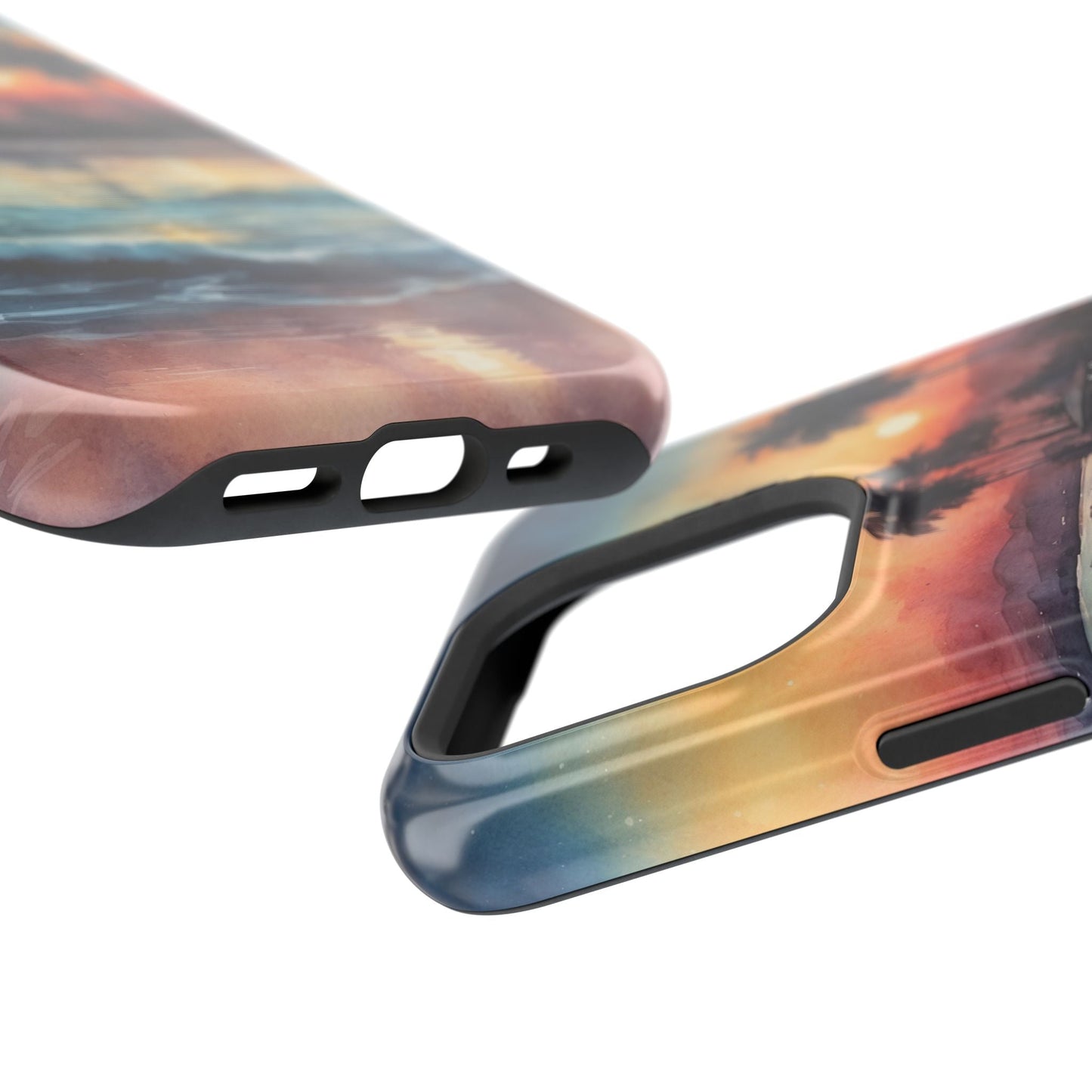 Tropical Sunset Waves - MagSafe iPhone Case - BOGO Cases