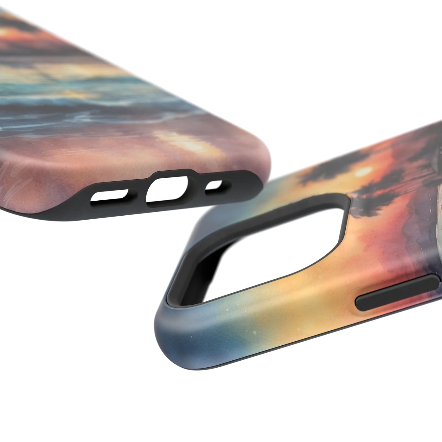 Tropical Sunset Waves - MagSafe iPhone Case - BOGO Cases