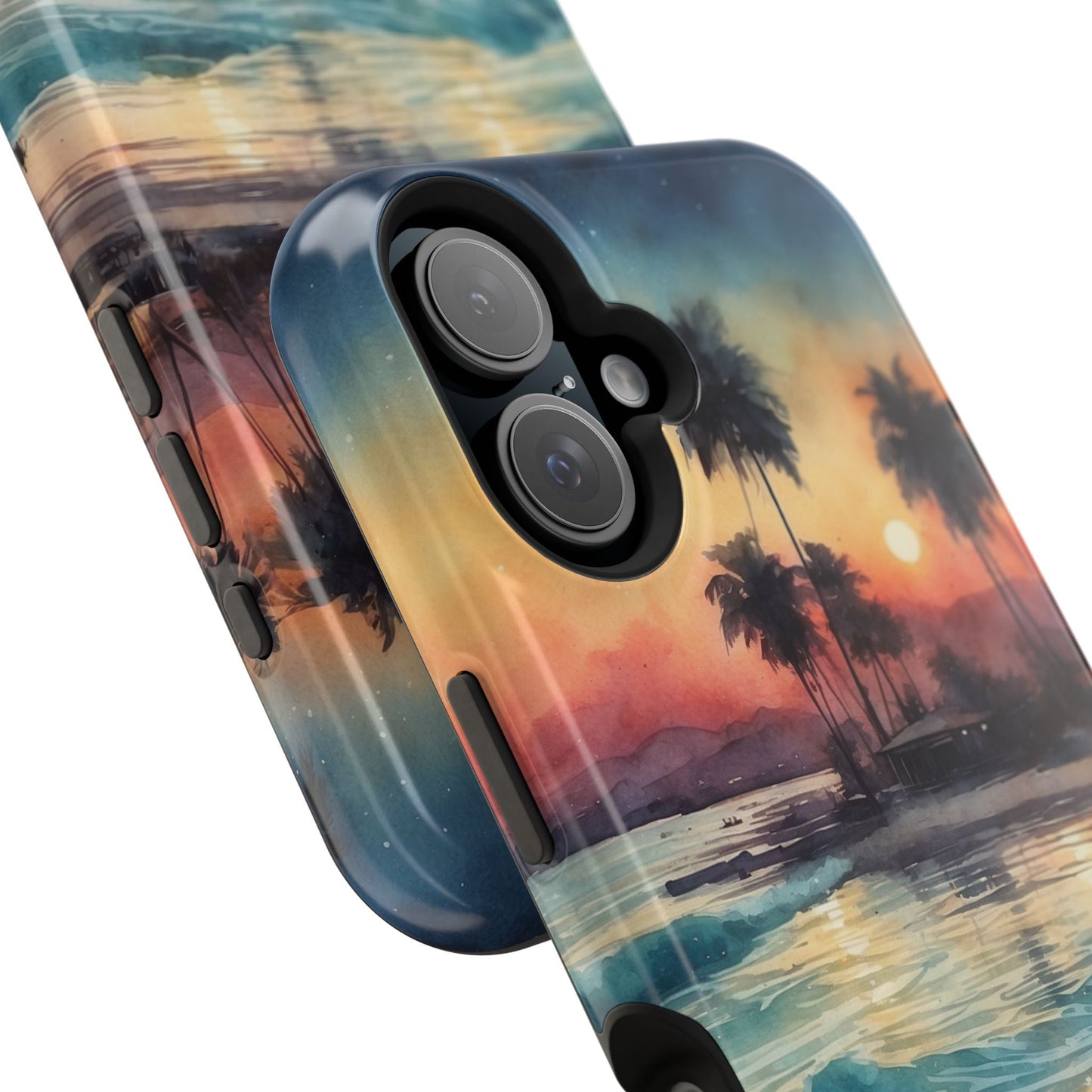 Tropical Sunset Waves - MagSafe iPhone Case - BOGO Cases