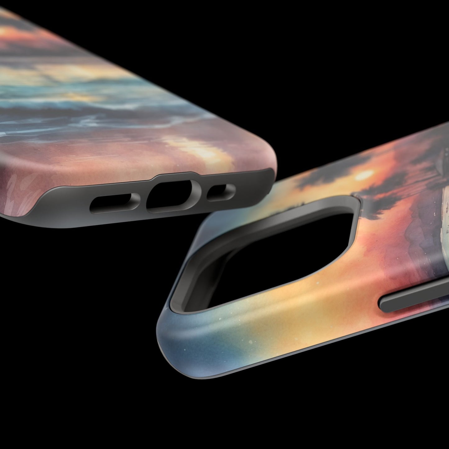 Tropical Sunset Waves - MagSafe iPhone Case - BOGO Cases