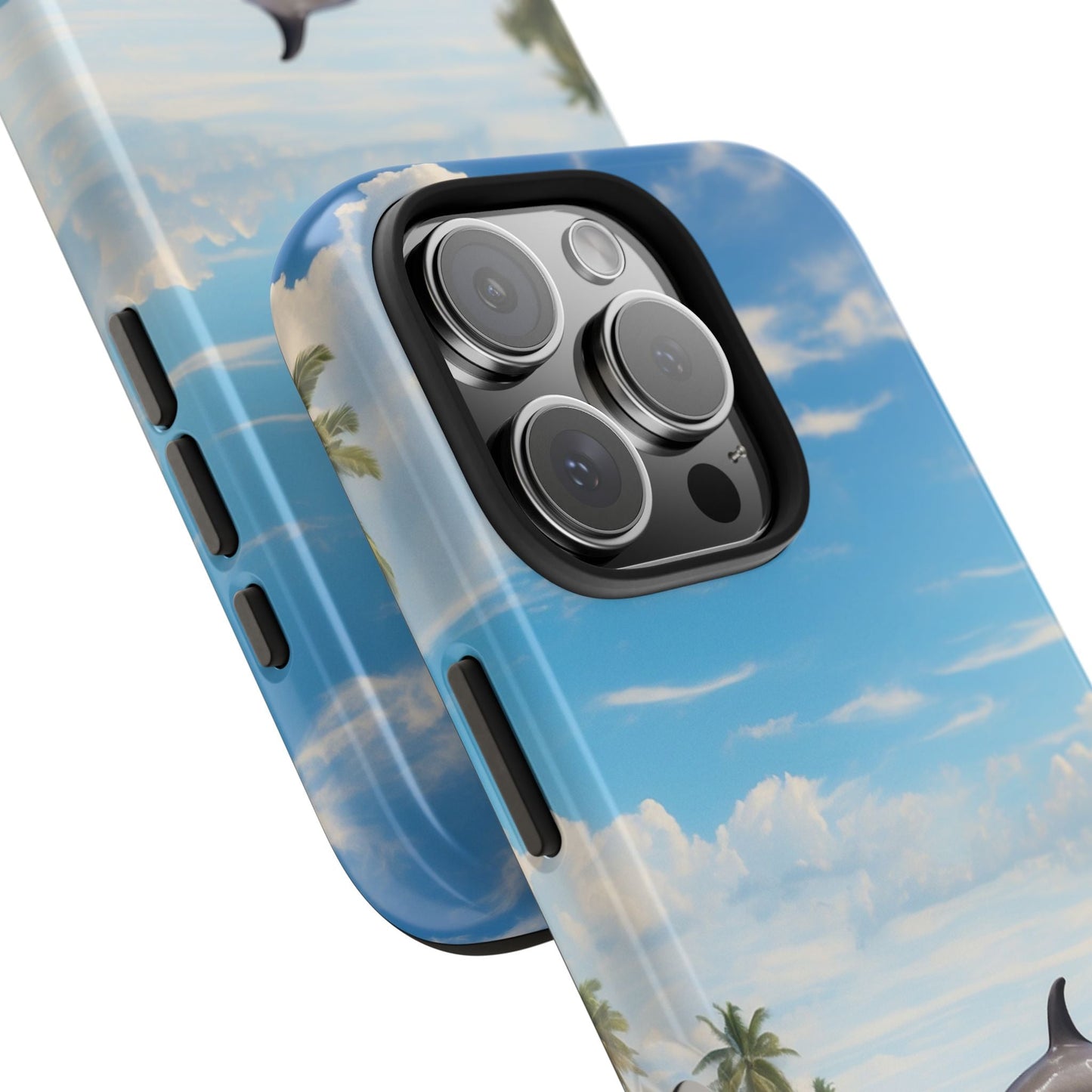 Tropical Surf Dolphin - iPhone Series Case - BOGO Cases