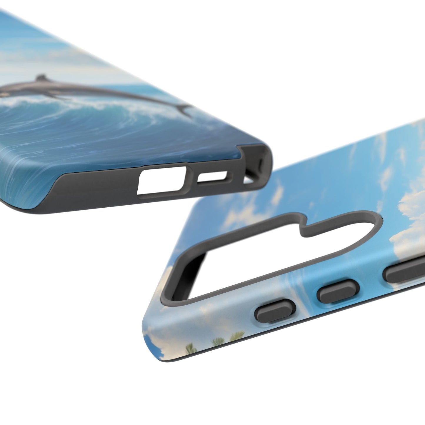 Tropical Surf Dolphin - Samsung Galaxy Case - BOGO Cases