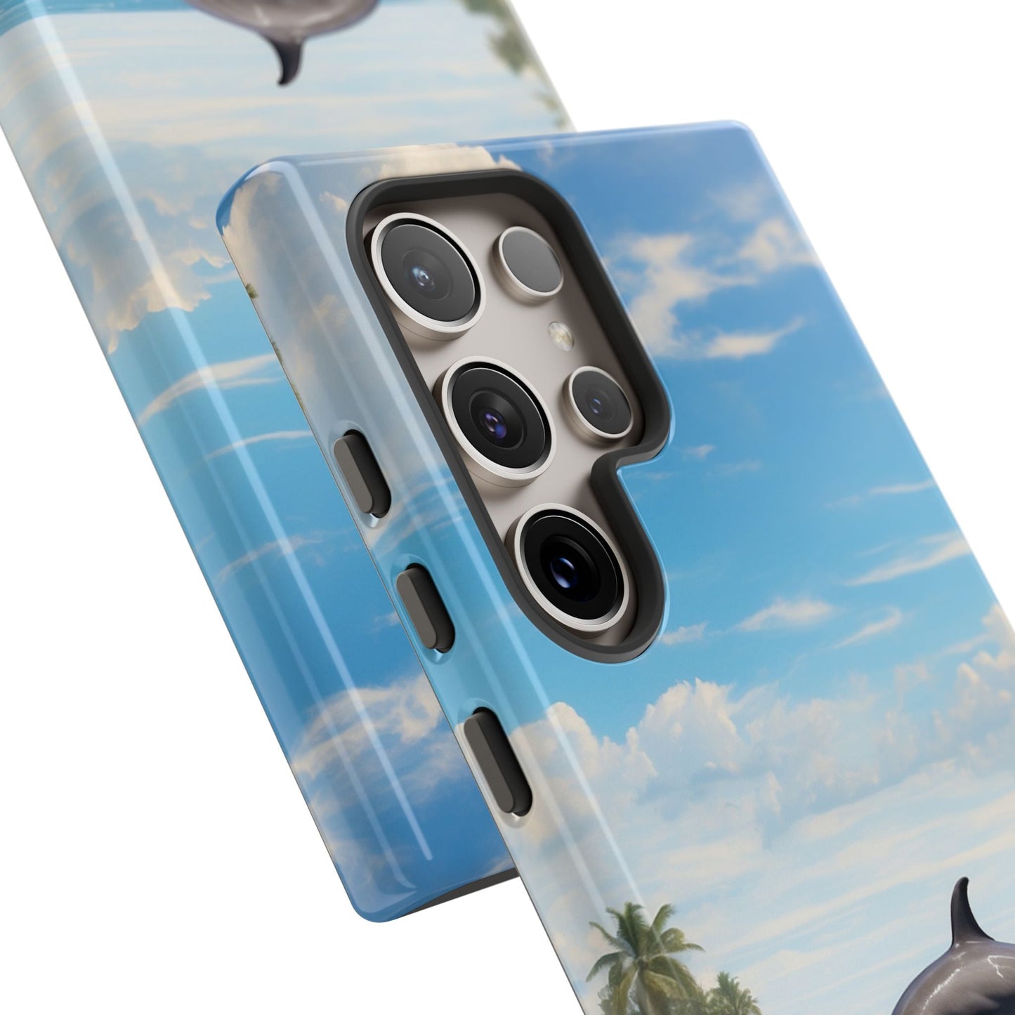 Tropical Surf Dolphin - Samsung Galaxy Case - BOGO Cases
