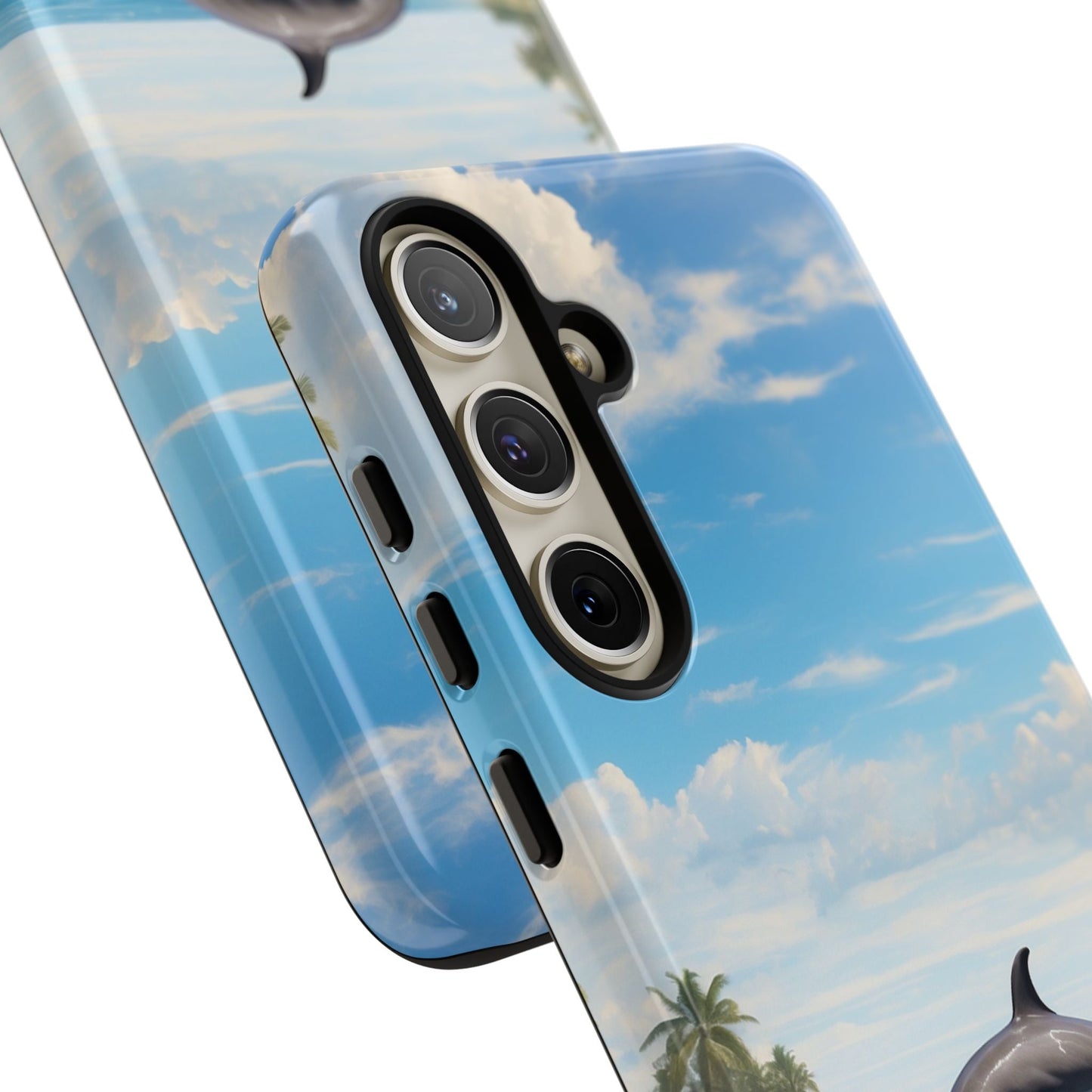 Tropical Surf Dolphin - Samsung Galaxy Case - BOGO Cases
