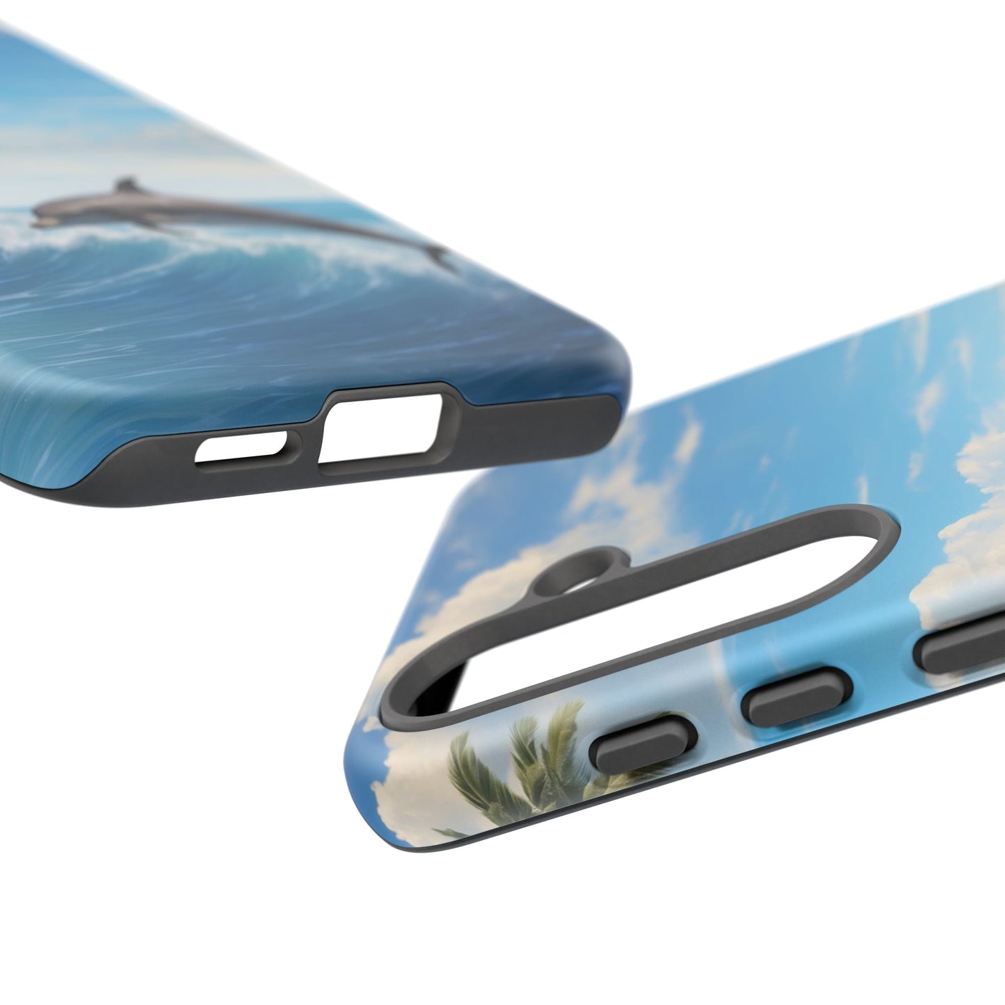 Tropical Surf Dolphin - Samsung Galaxy Case - BOGO Cases