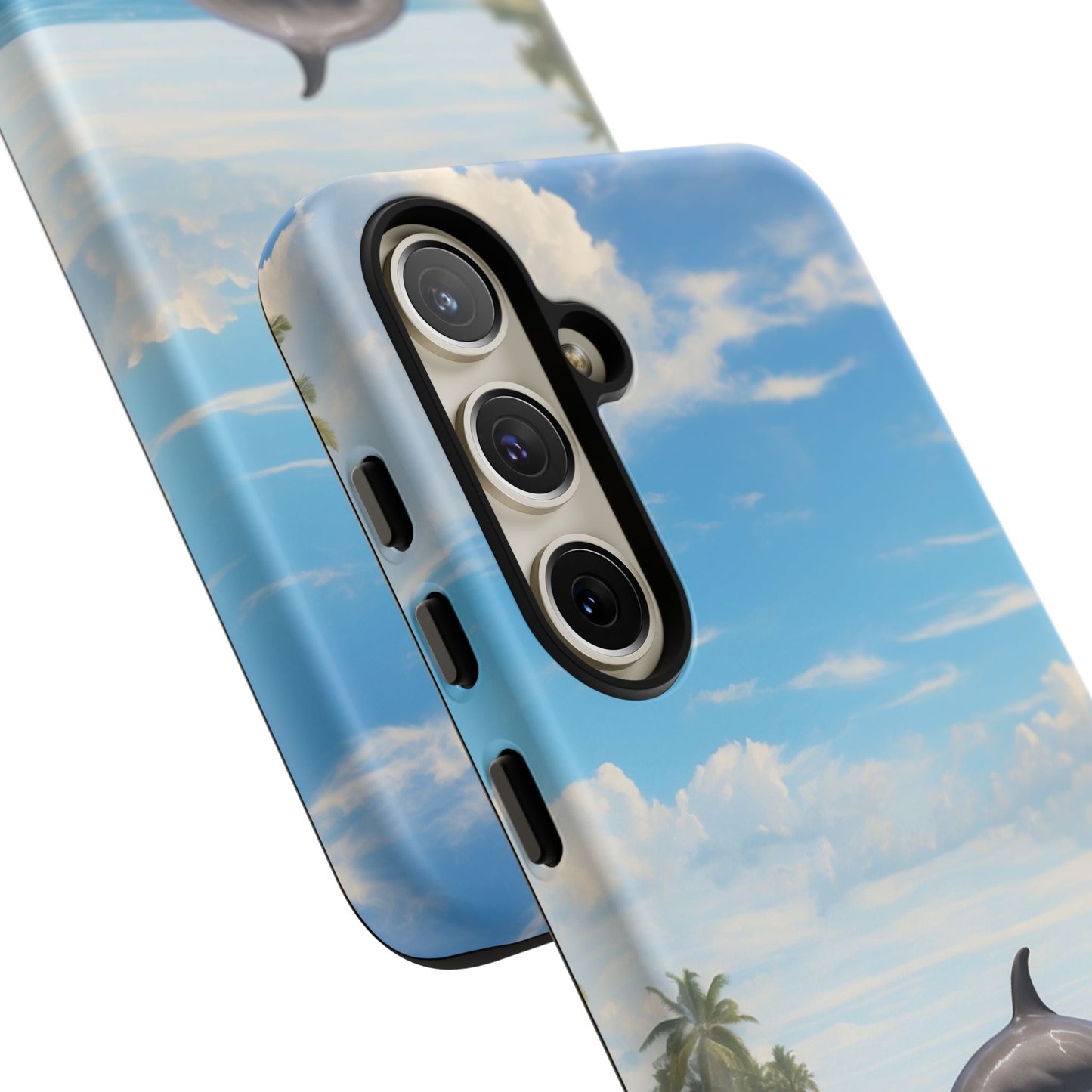 Tropical Surf Dolphin - Samsung Galaxy Case - BOGO Cases