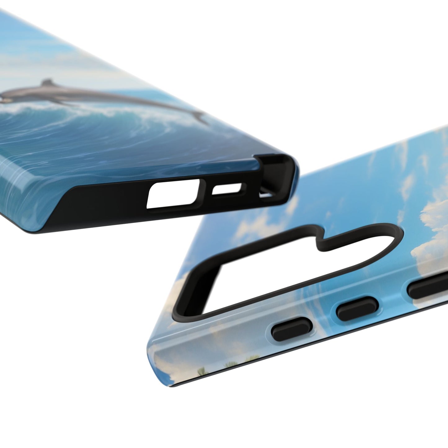 Tropical Surf Dolphin - Samsung Galaxy Case - BOGO Cases